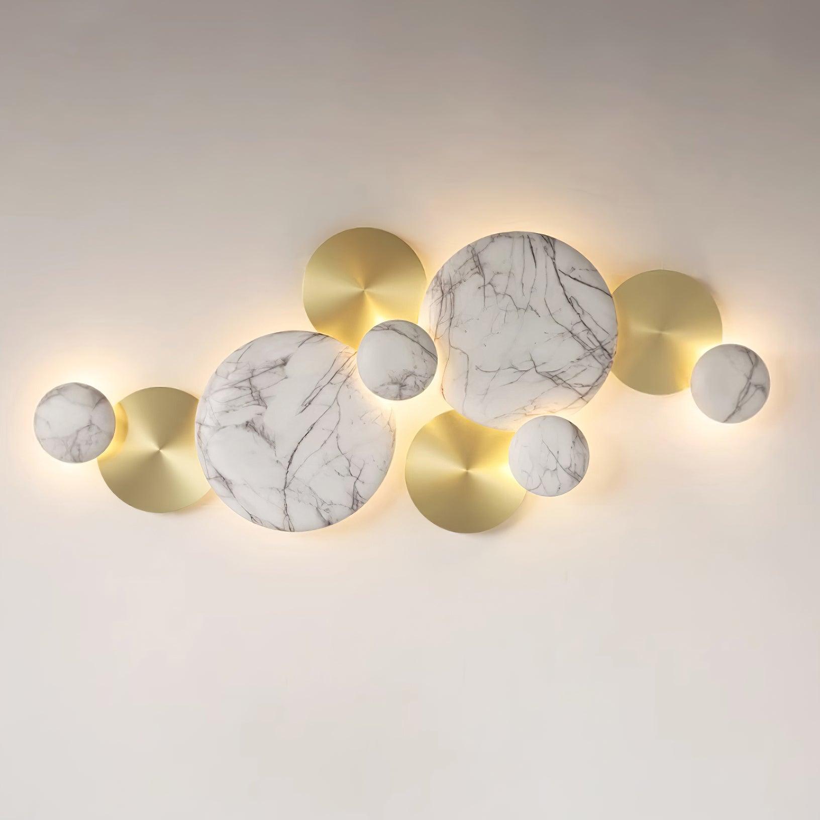 Frey Emberise Sculptural Wall Lamp-Neutral Decor