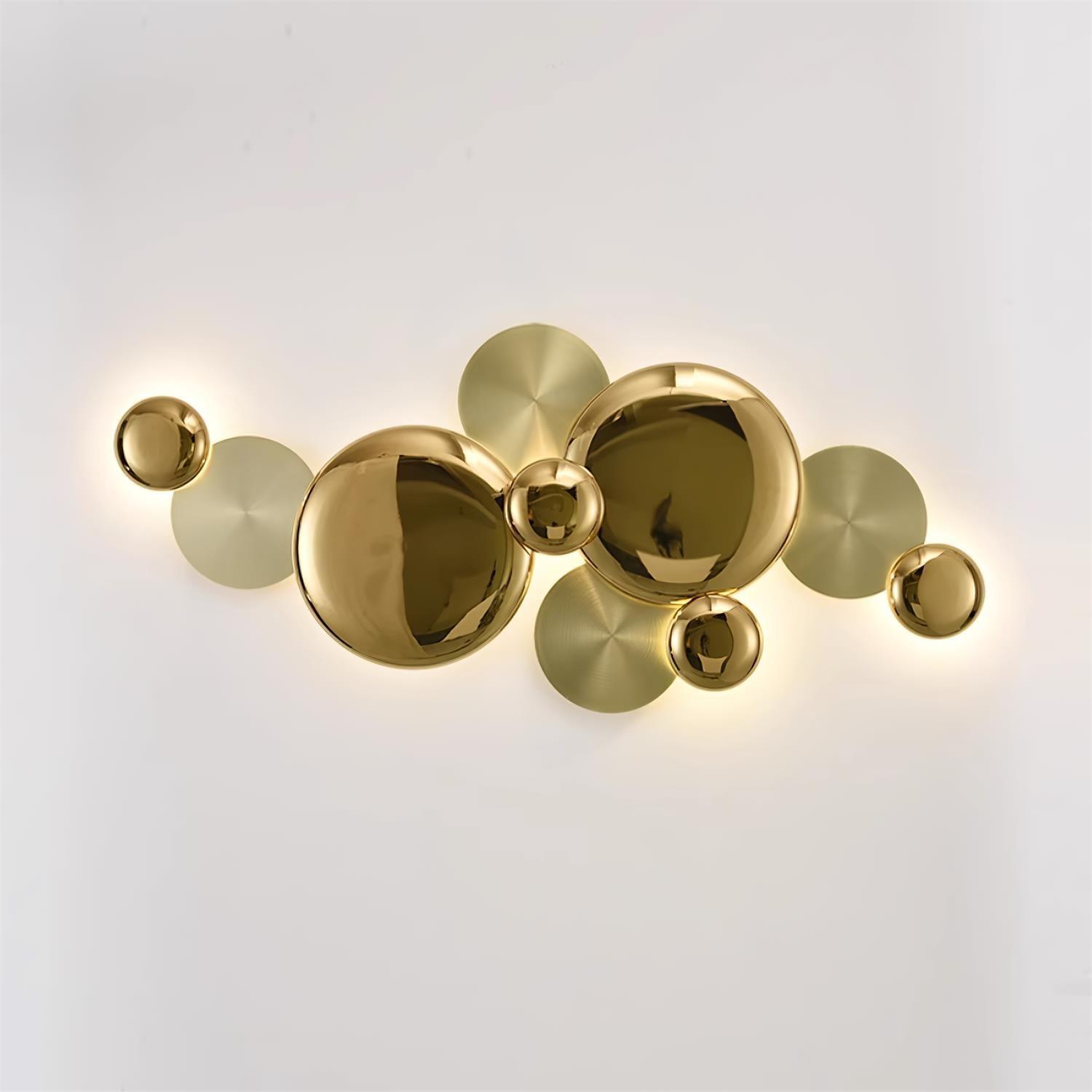 Frey Emberise Sculptural Wall Lamp-Neutral Decor