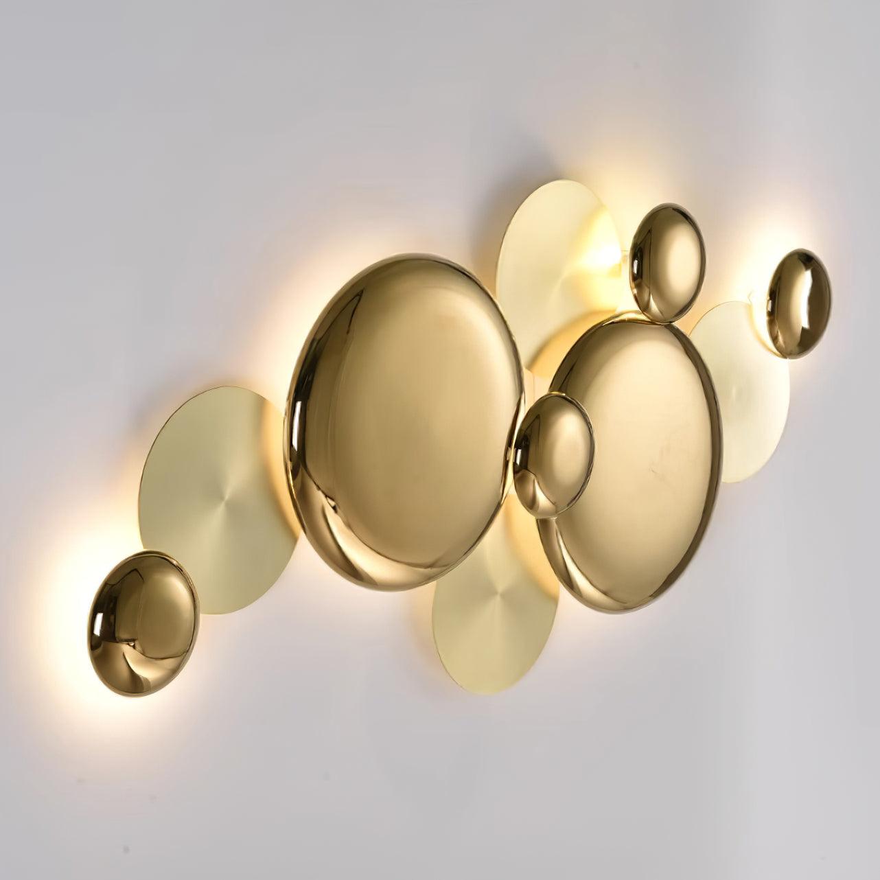 Frey Emberise Sculptural Wall Lamp-Neutral Decor