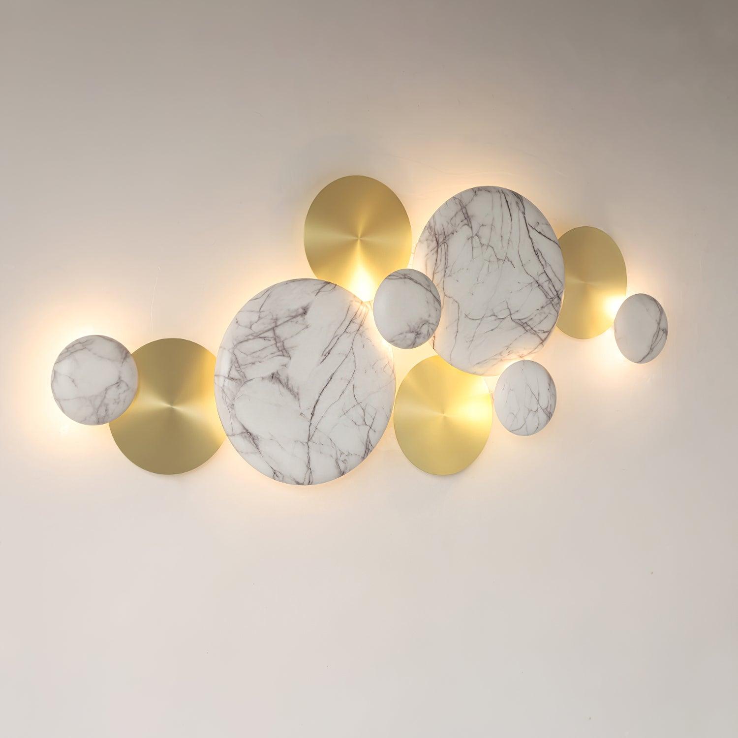 Frey Emberise Sculptural Wall Lamp-Neutral Decor