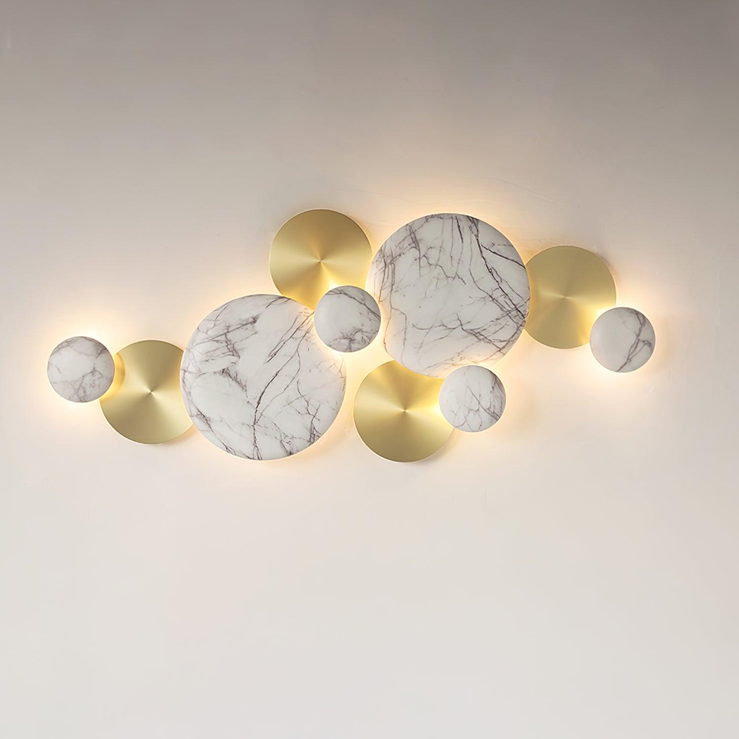 Frey Emberise Sculptural Wall Lamp-Neutral Decor