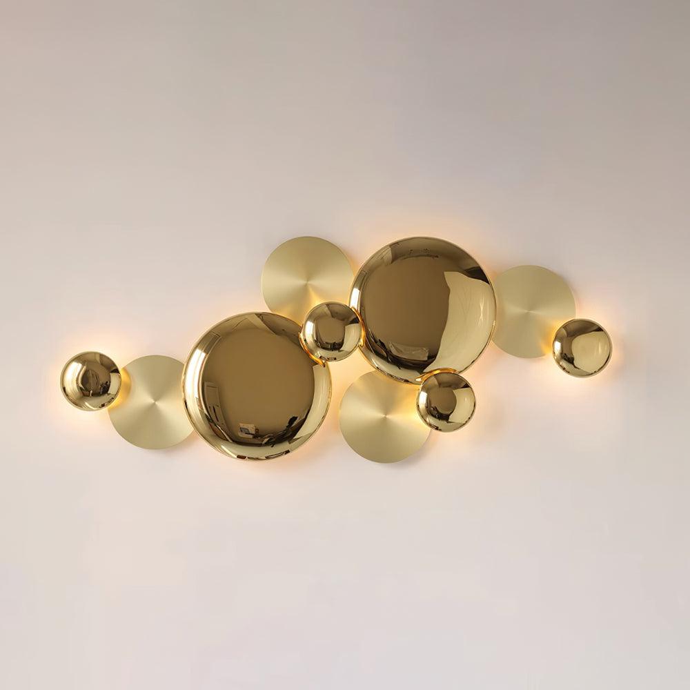 Frey Emberise Sculptural Wall Lamp-Neutral Decor
