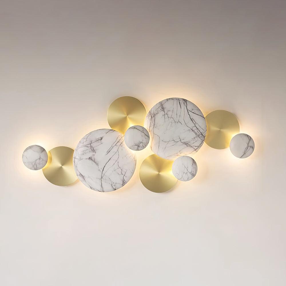 Frey Emberise Sculptural Wall Lamp-Neutral Decor