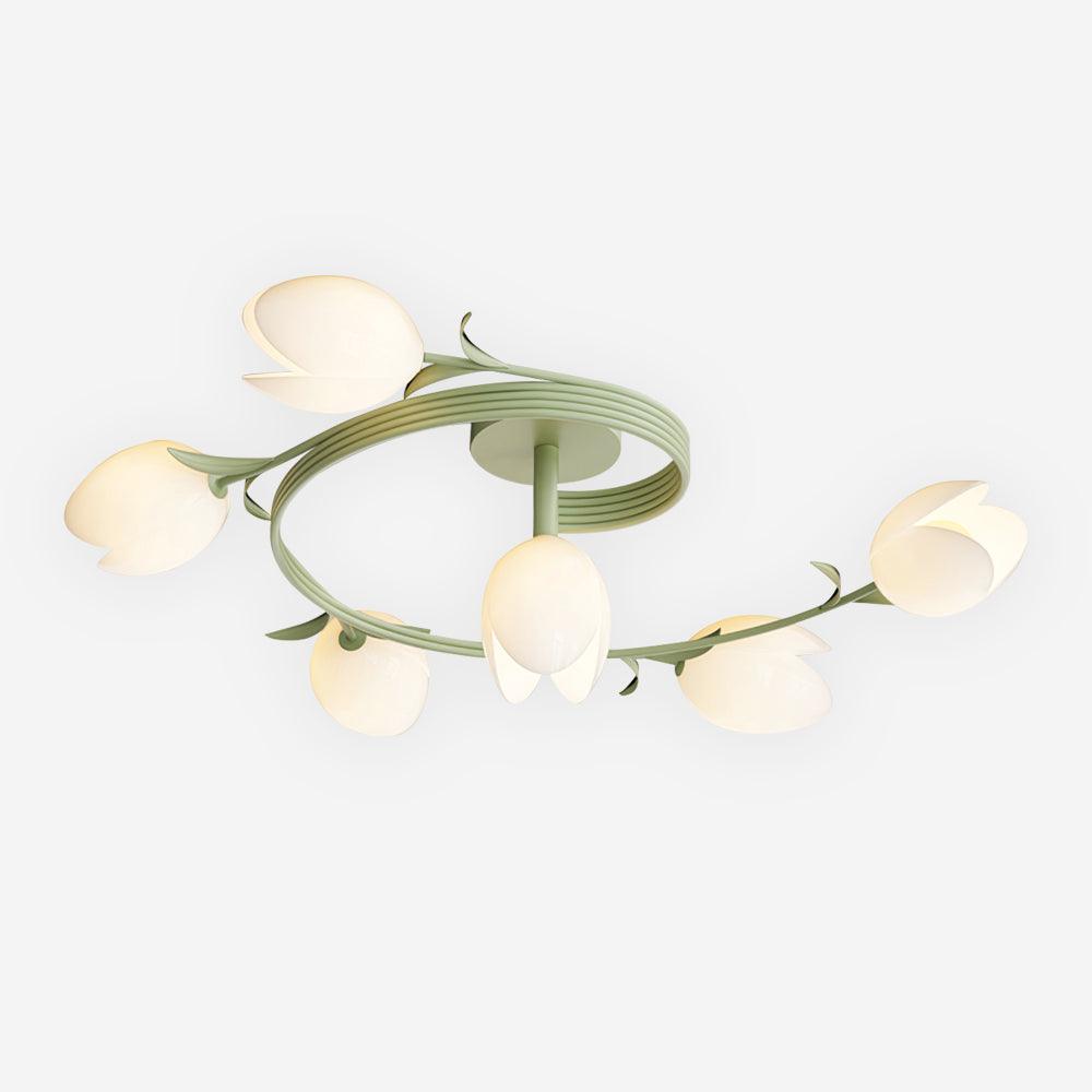 Iris 6-Light Tulip Ceiling Light