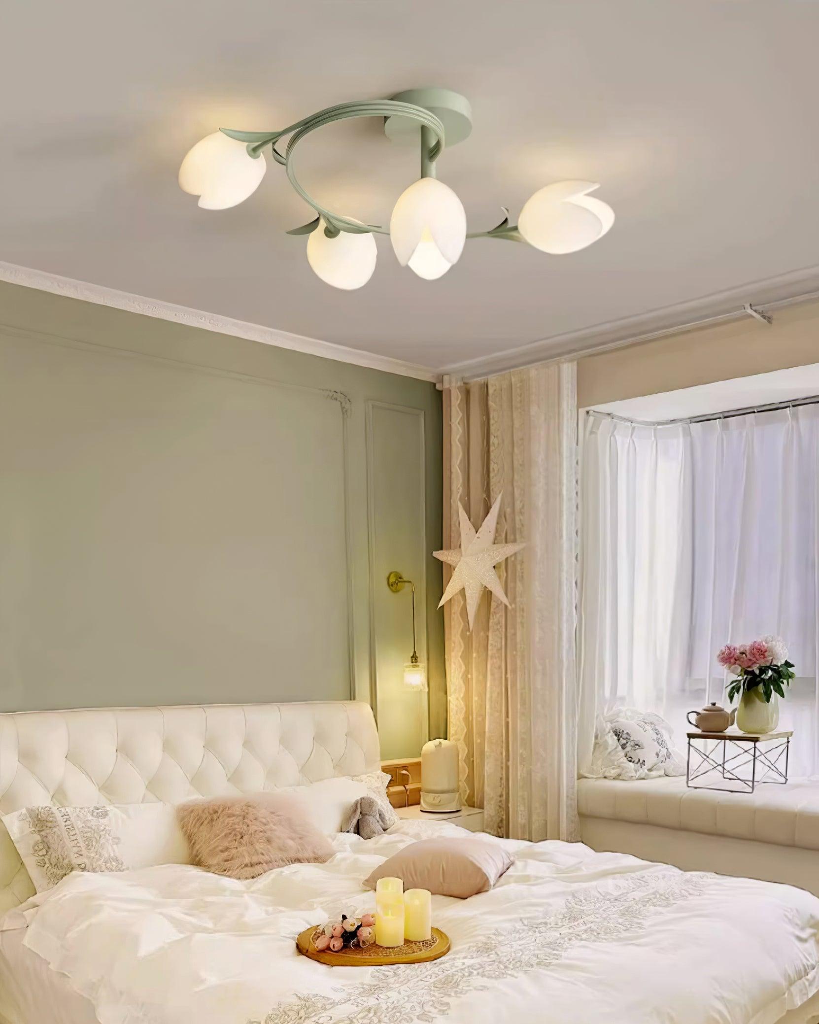 Iris 6-Light Tulip Ceiling Light