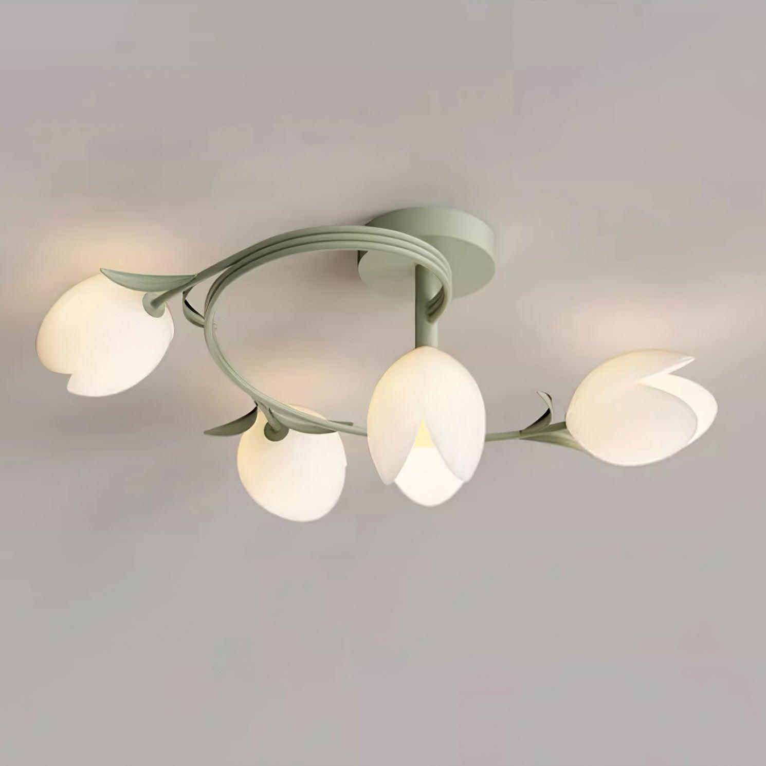 Iris 6-Light Tulip Ceiling Light