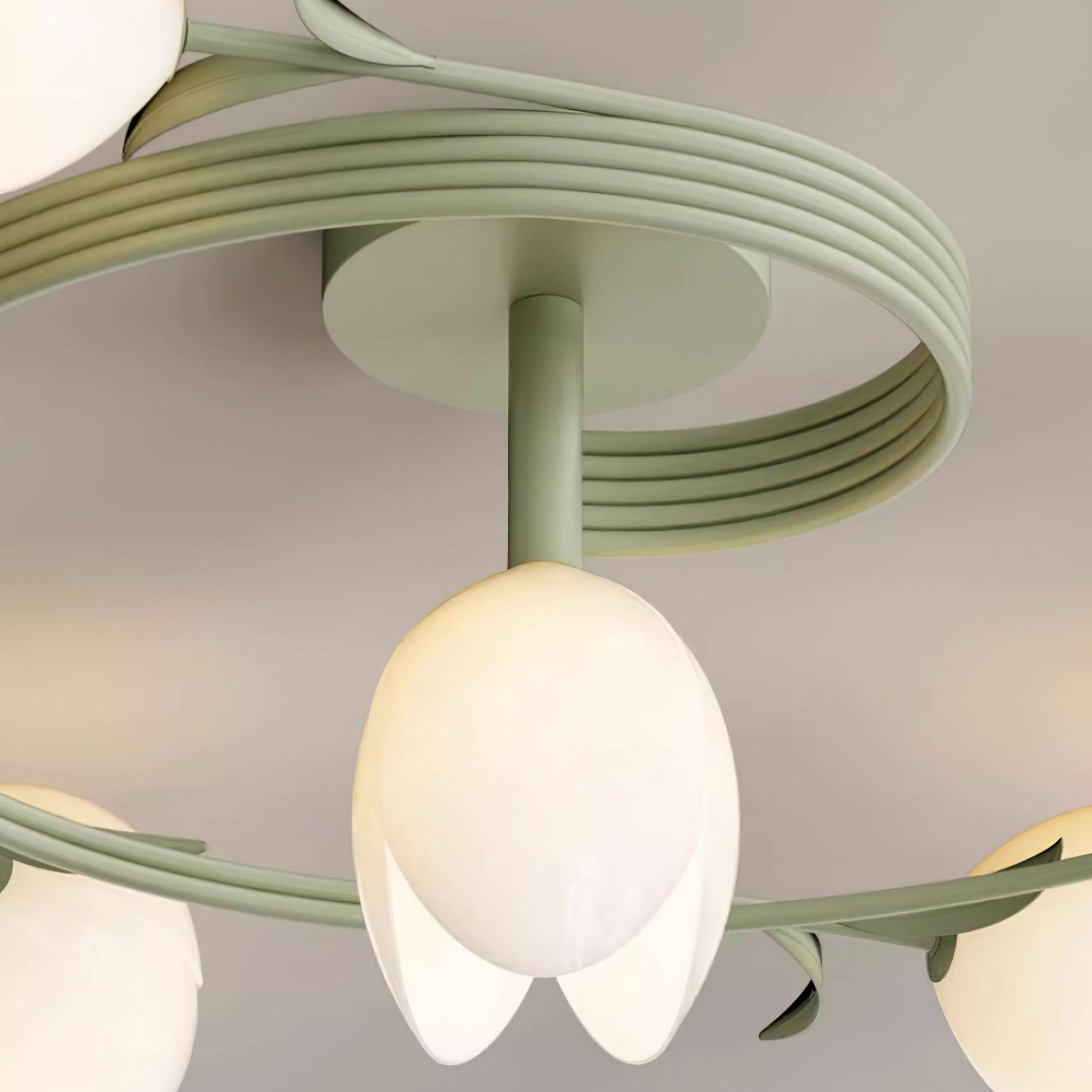 Iris 6-Light Tulip Ceiling Light