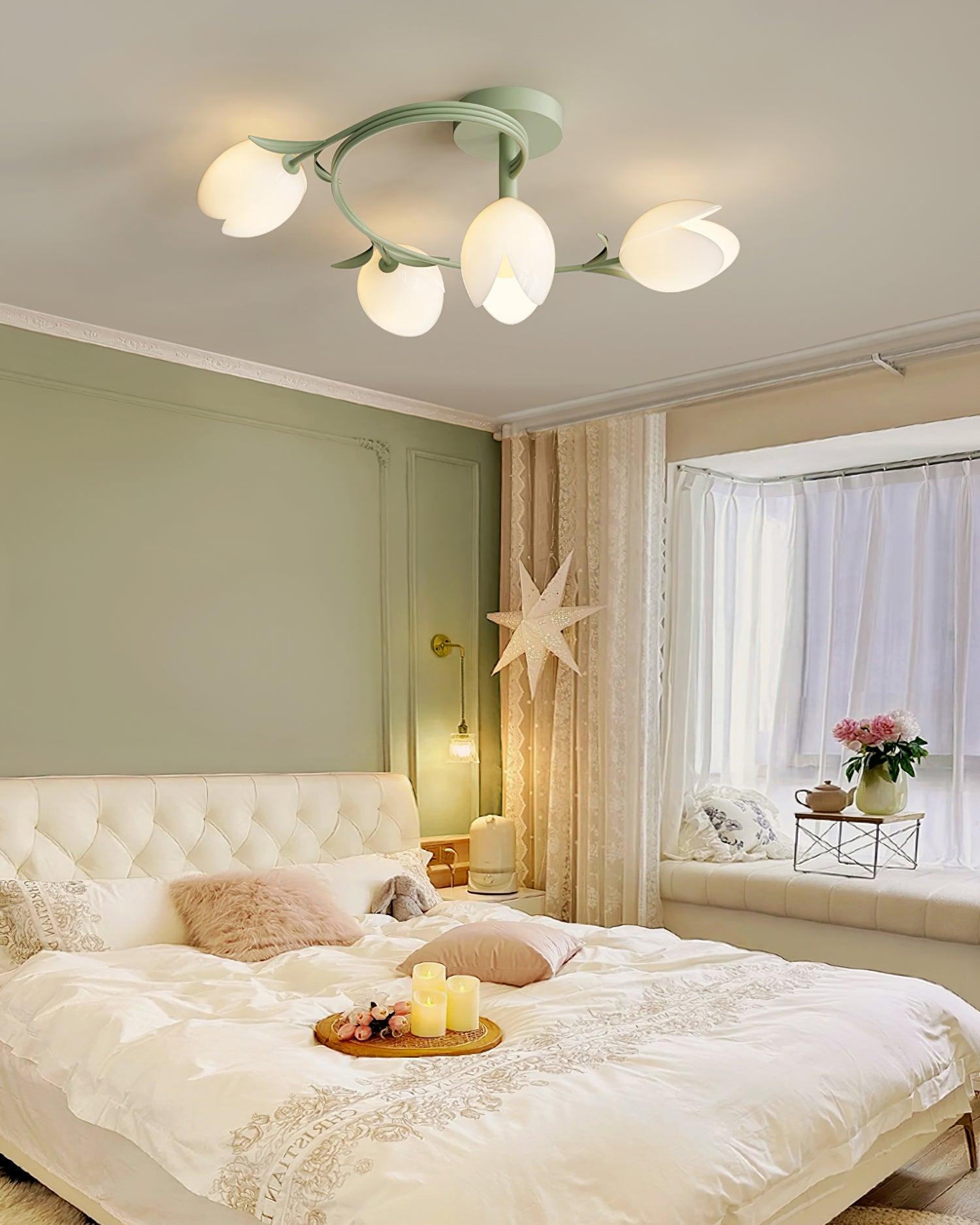 Iris 6-Light Tulip Ceiling Light