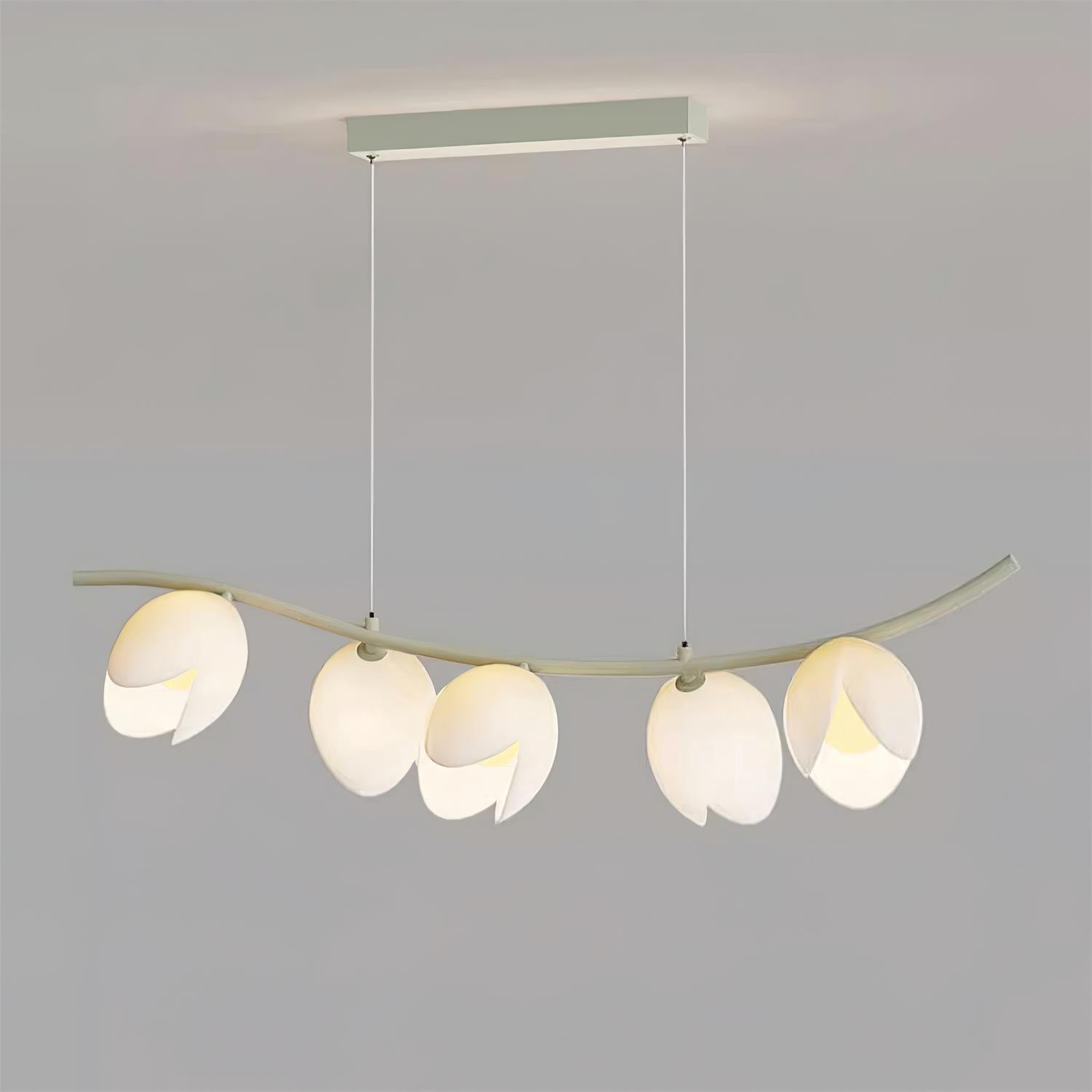 Pistachio Elegance Nordic Art Pendant Lamp-Neutral Decor