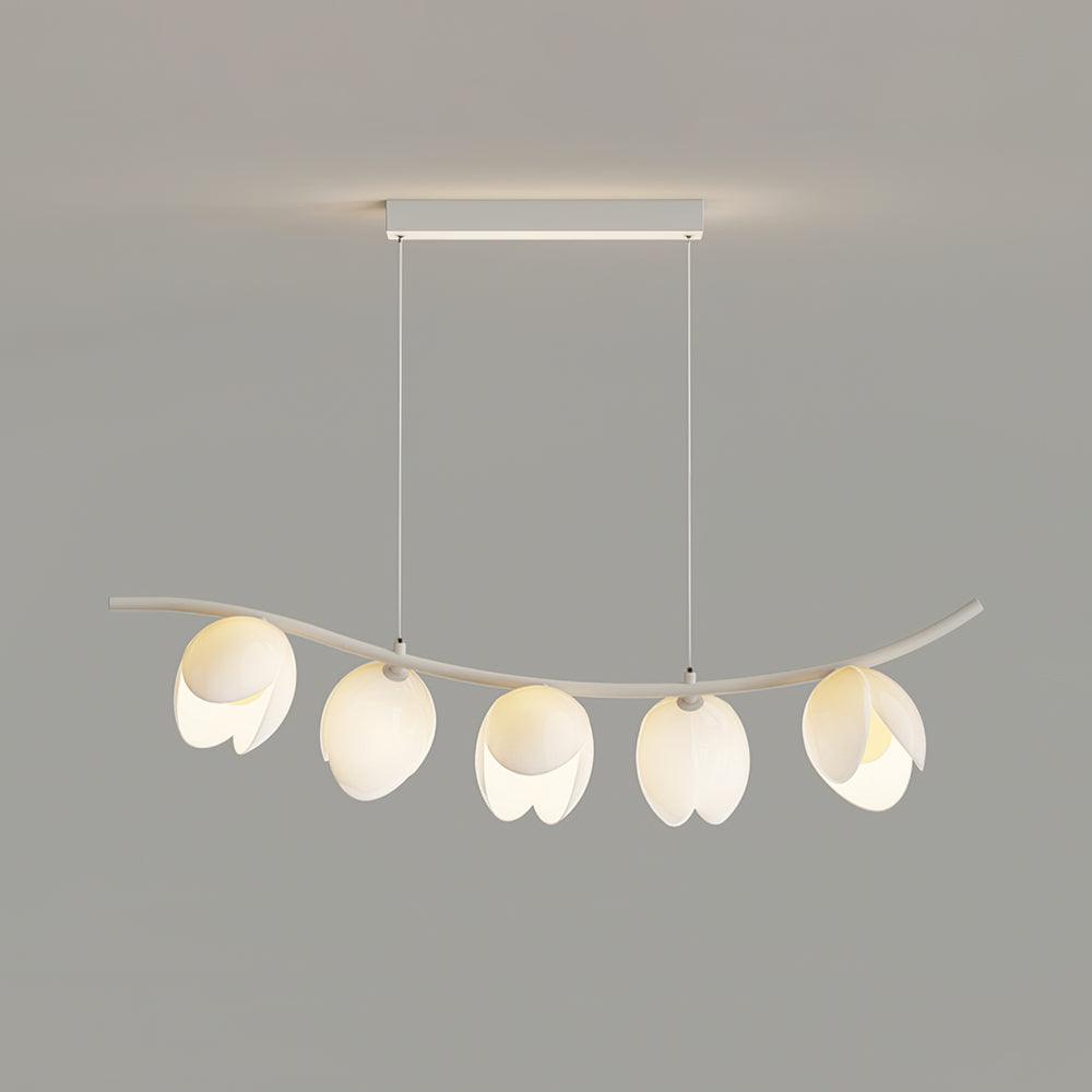 Pistachio Elegance Nordic Art Pendant Lamp-Neutral Decor