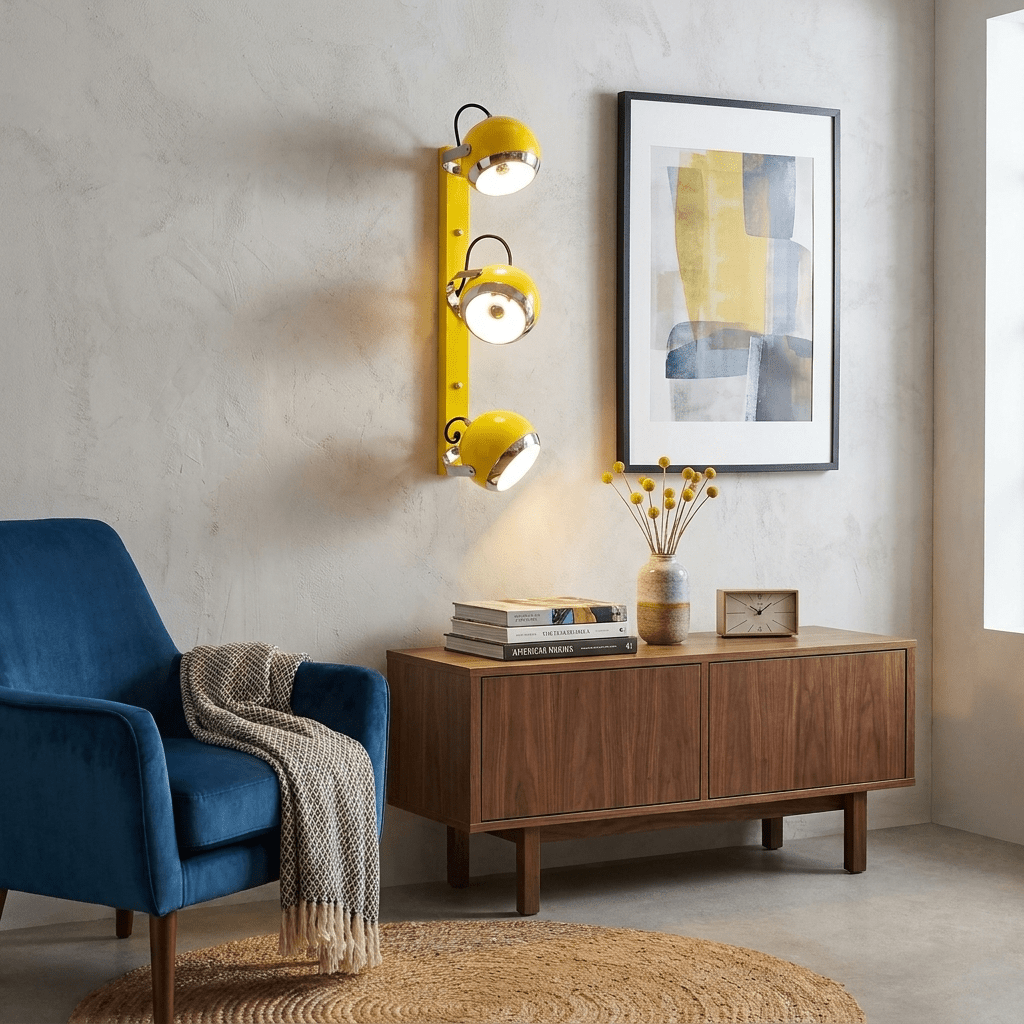 Pivot Ball Wall Light-Neutral Decor