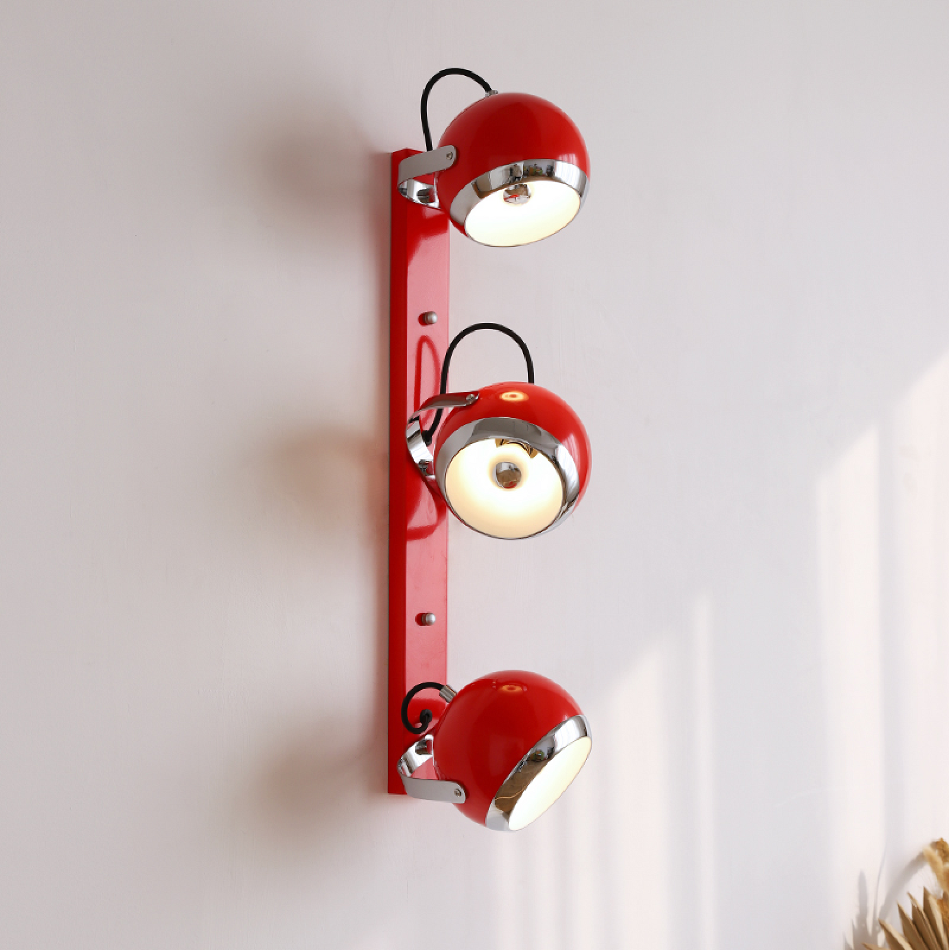 Pivot Ball Wall Light-Neutral Decor