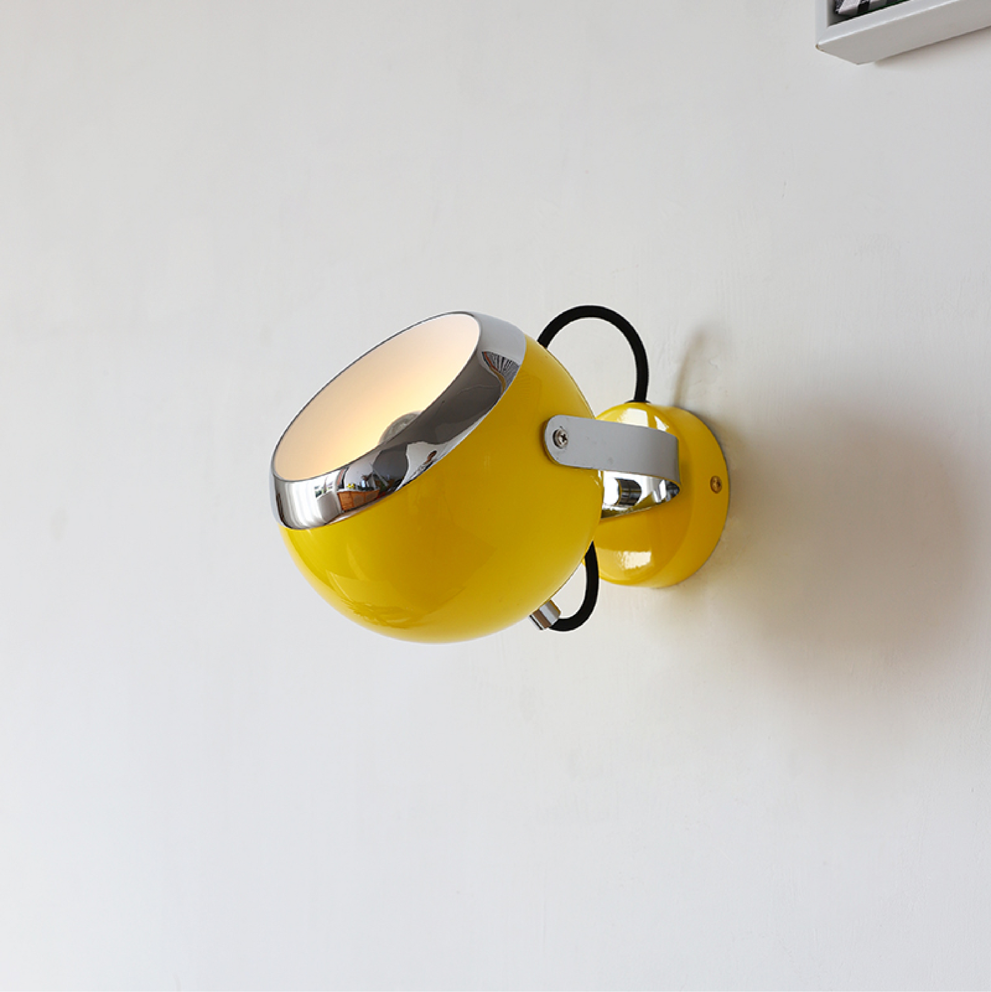 Pivot Ball Wall Light-Neutral Decor
