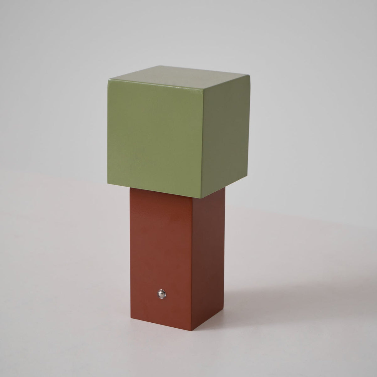 Cubic Accent Portable Table Lamp-Neutral Decor