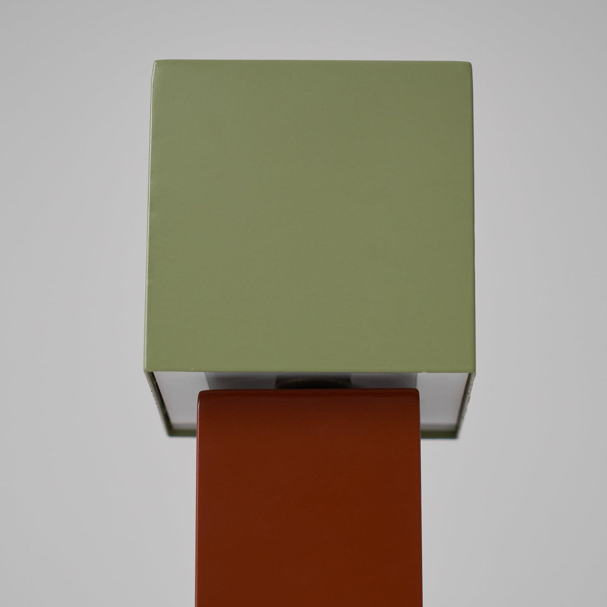 Cubic Accent Portable Table Lamp-Neutral Decor