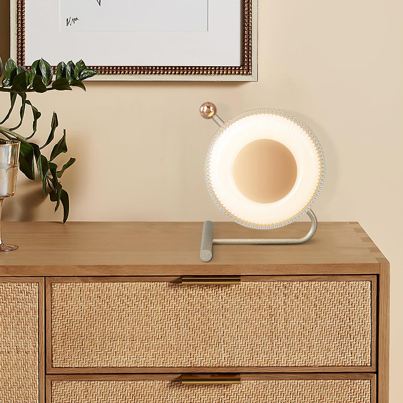 Halon Acrylic Modern Table Lamp-Neutral Decor