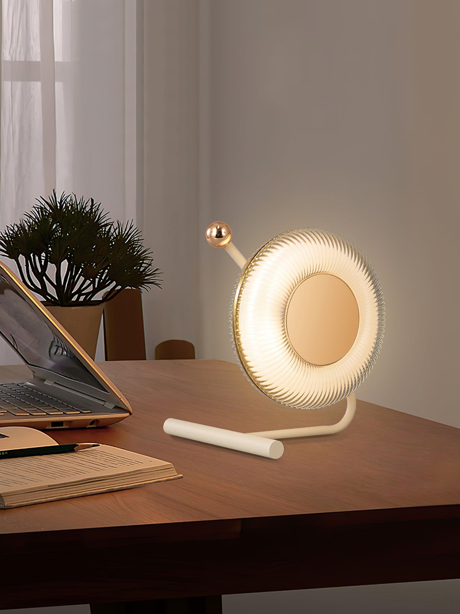 Halon Acrylic Modern Table Lamp-Neutral Decor