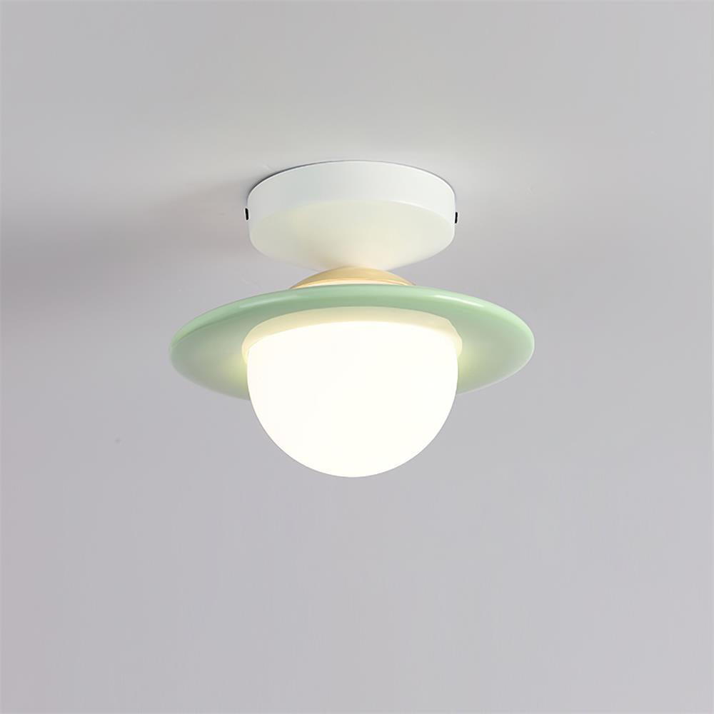 Ceiling Light Playful Planet Shape Soft Glow Whimsical Modern