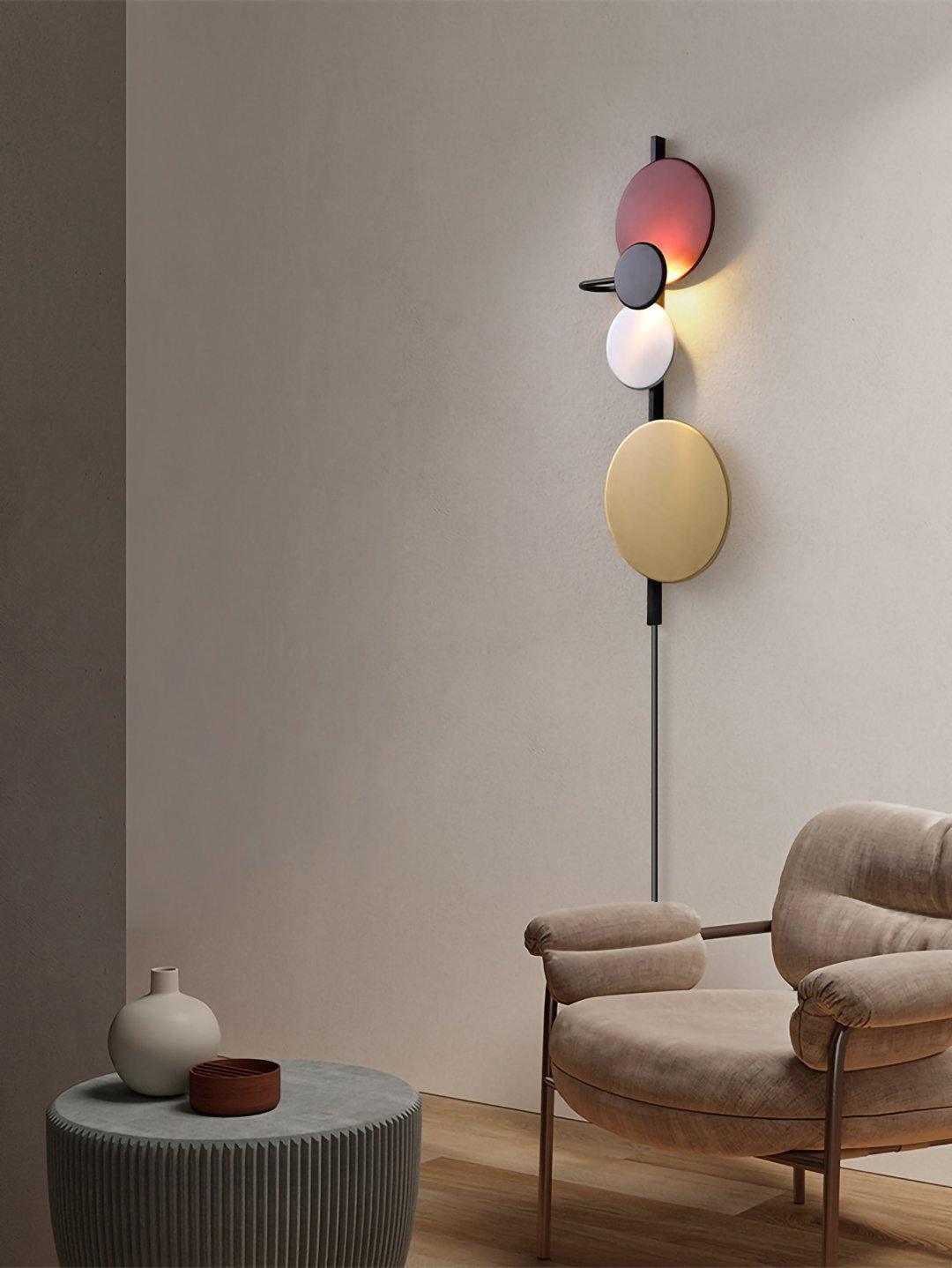 Elowen Modern Minimalist Plug-in Wall Lamp-Neutral Decor