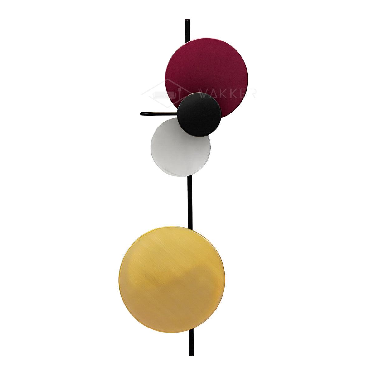 Mirq Wall Lamp Magnetic Discs Artistic-Neutral Decor