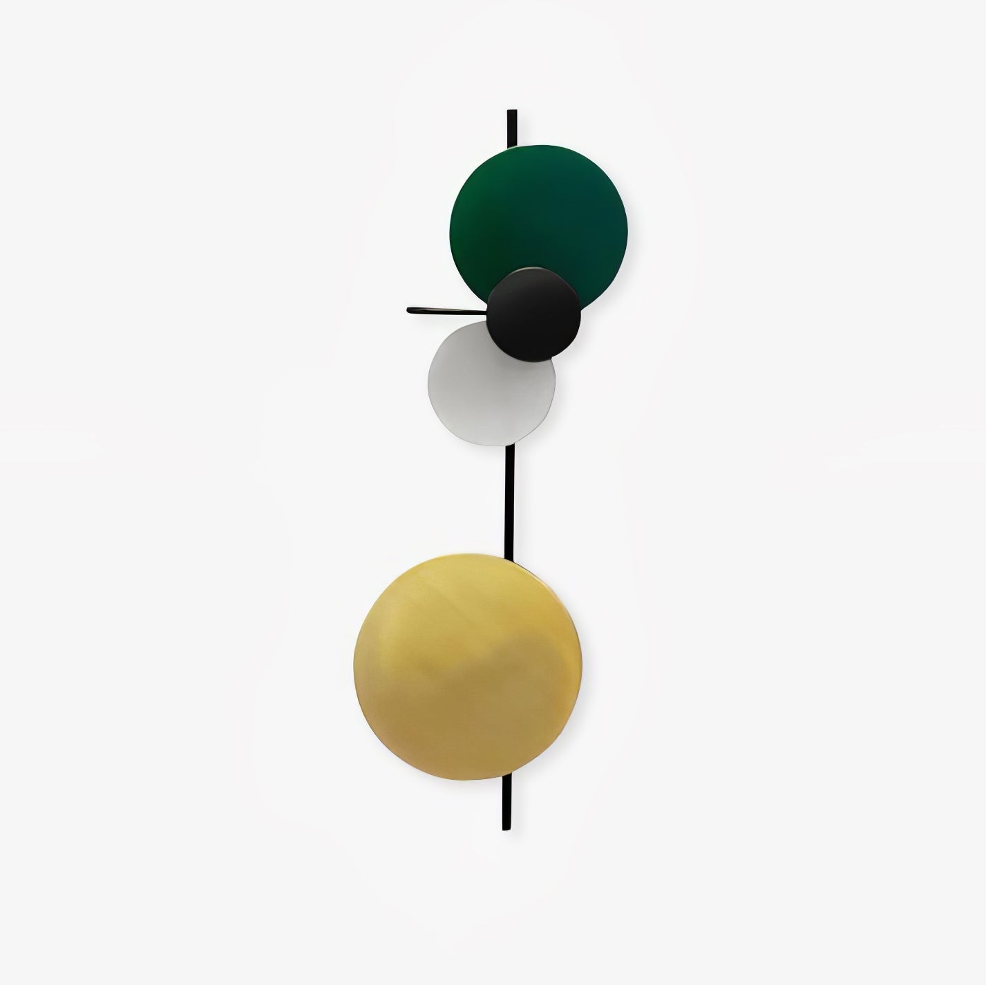 Mirq Wall Lamp Magnetic Discs Artistic-Neutral Decor