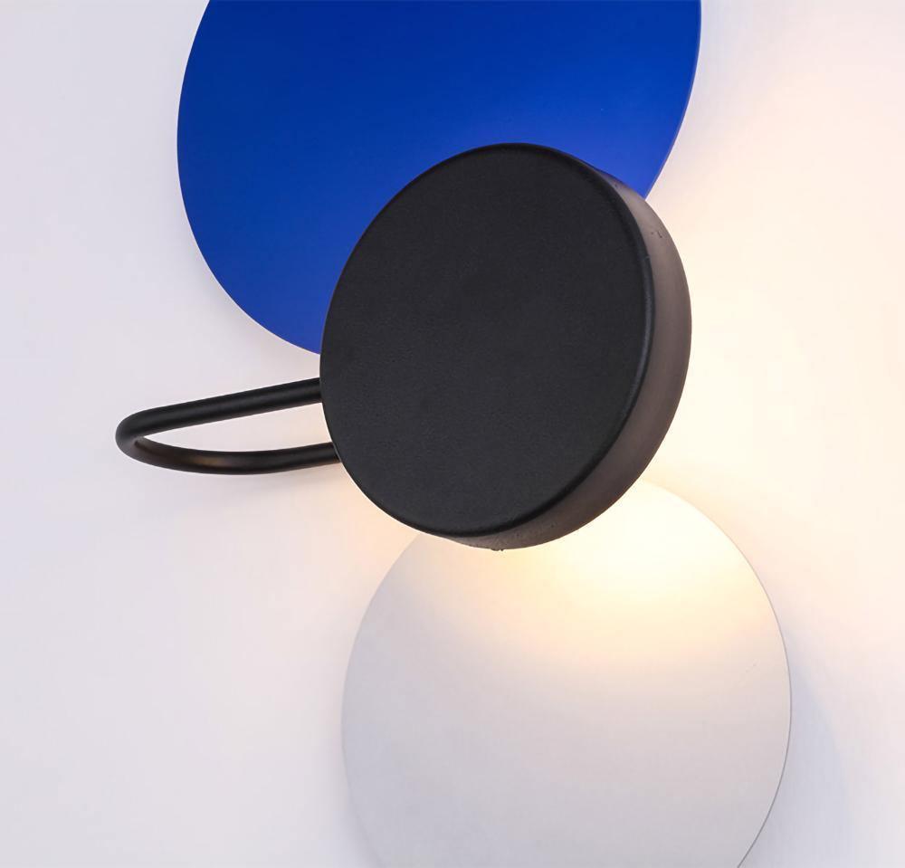 Mirq Wall Lamp Magnetic Discs Artistic-Neutral Decor