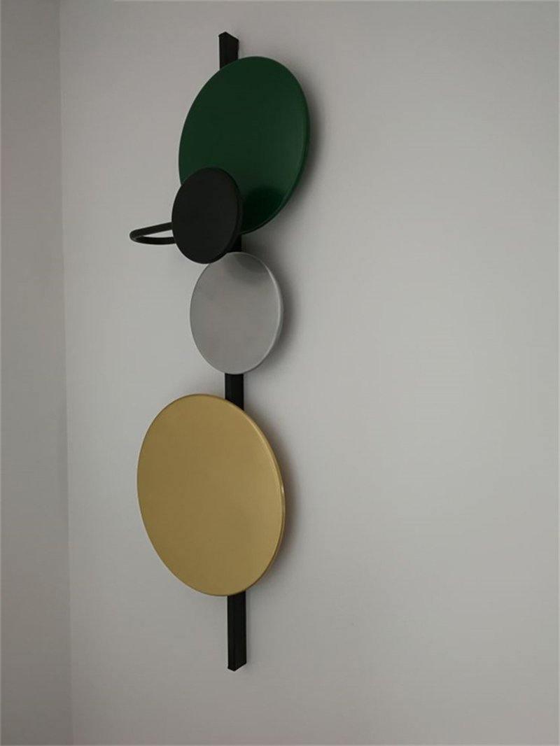 Mirq Wall Lamp Magnetic Discs Artistic-Neutral Decor