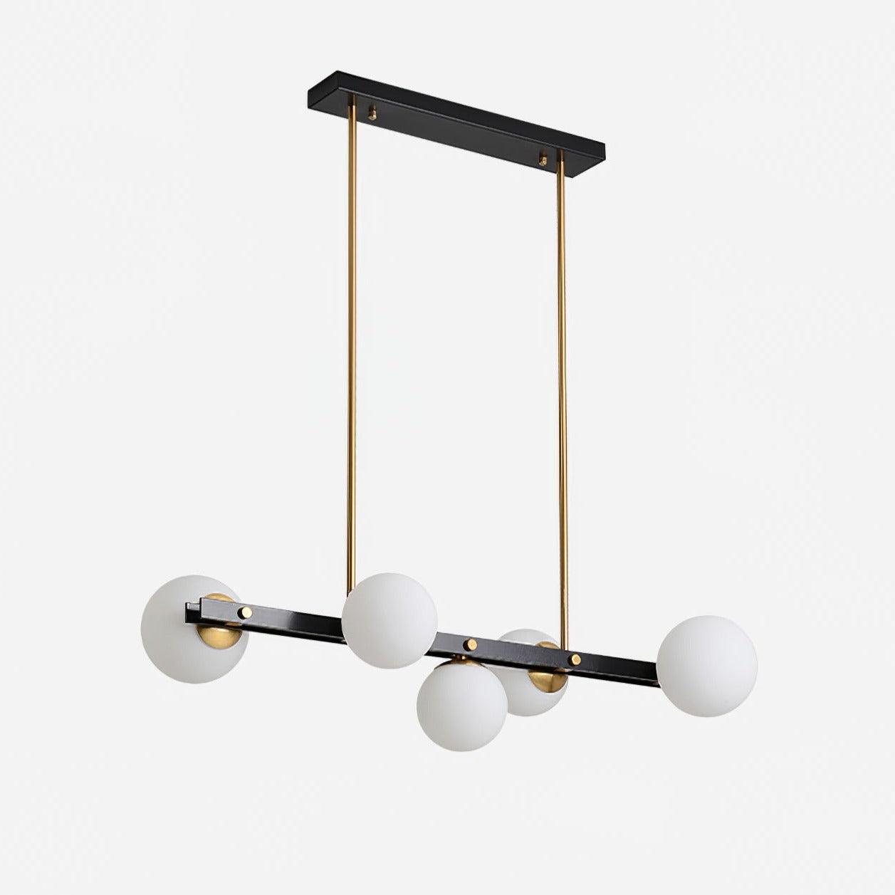 Lyra Modern Glass Pendant Lamp-Neutral Decor