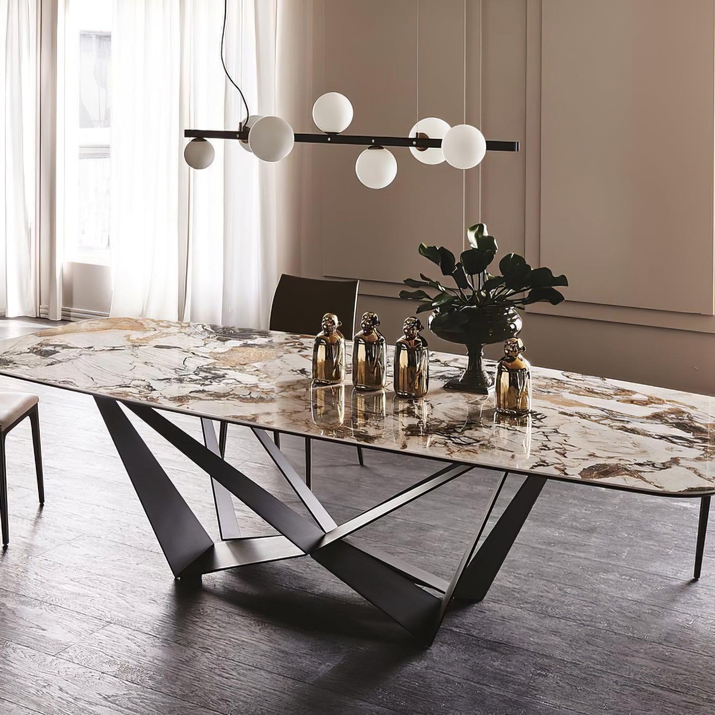Lyra Modern Glass Pendant Lamp-Neutral Decor