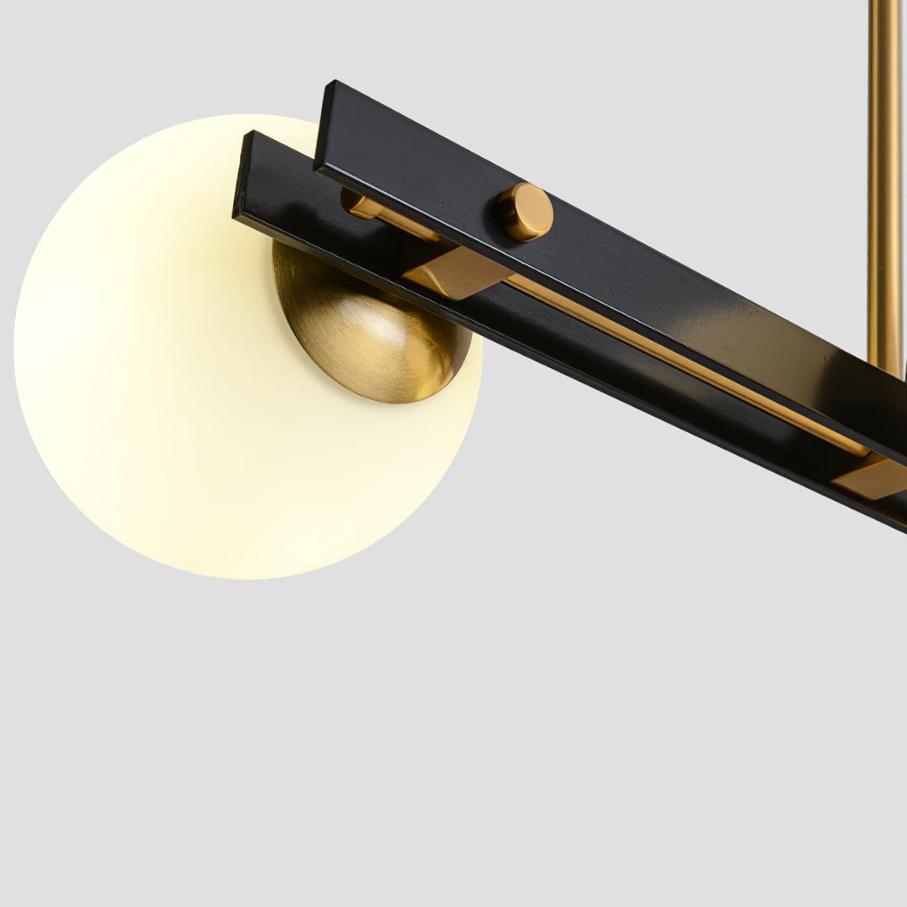 Lyra Modern Glass Pendant Lamp-Neutral Decor