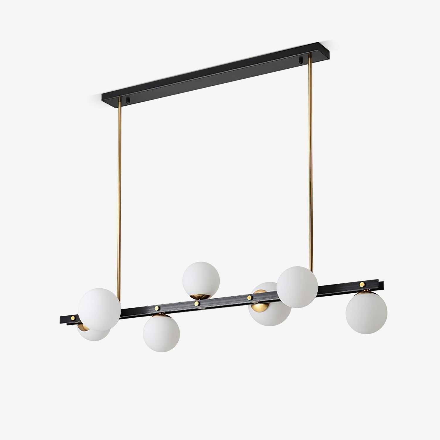 Lyra Modern Glass Pendant Lamp-Neutral Decor