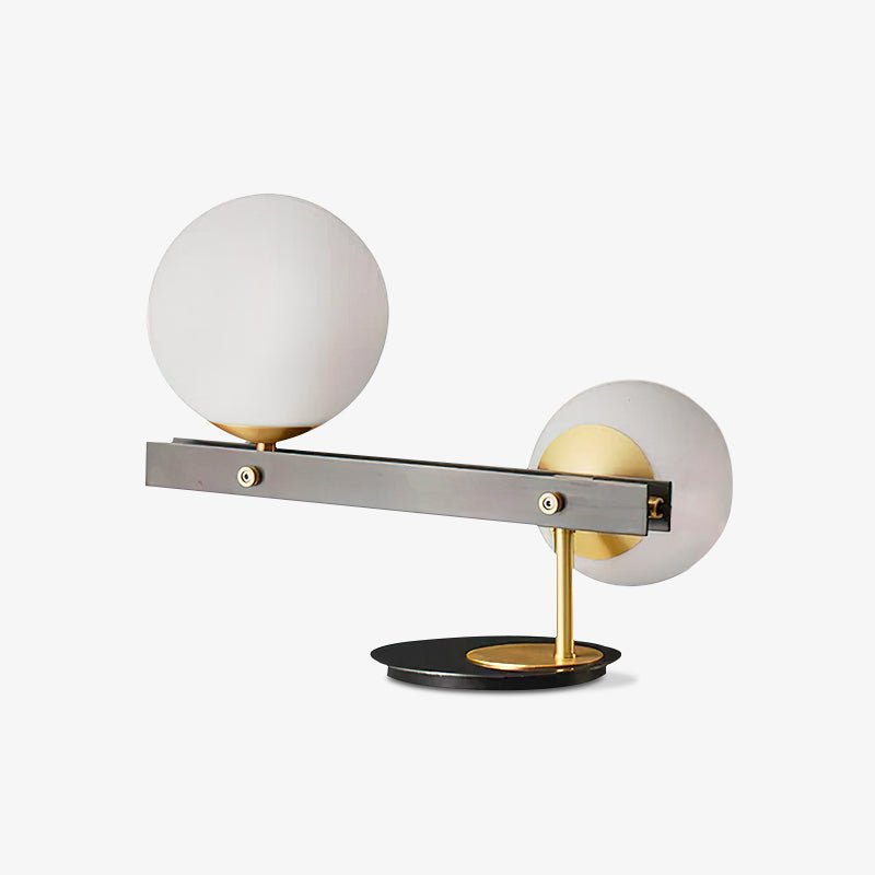 Liora Contemporary Glass Table Lamp-Neutral Decor