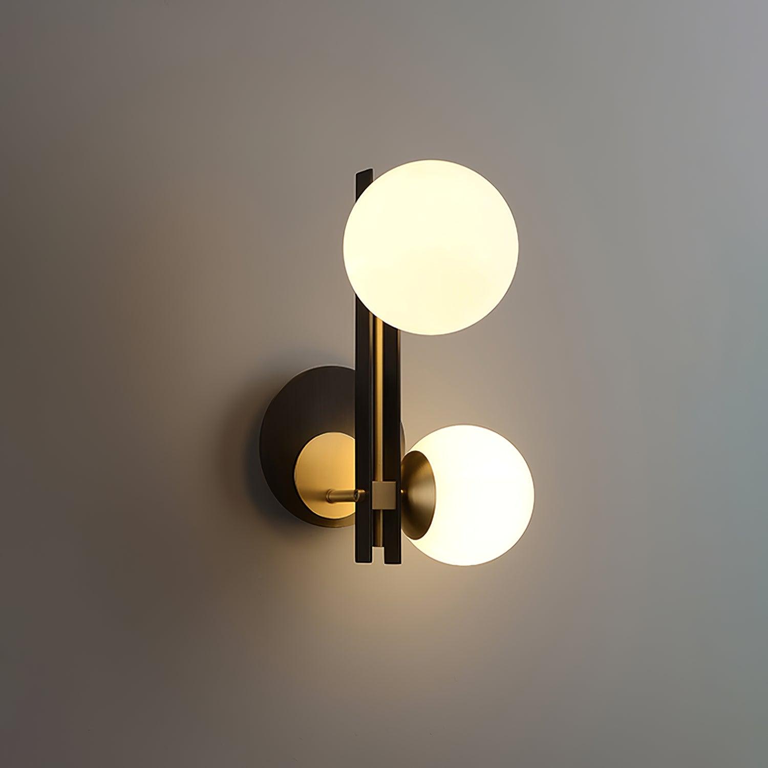 Lustra Wall Lamp Planetary Glass-Neutral Decor