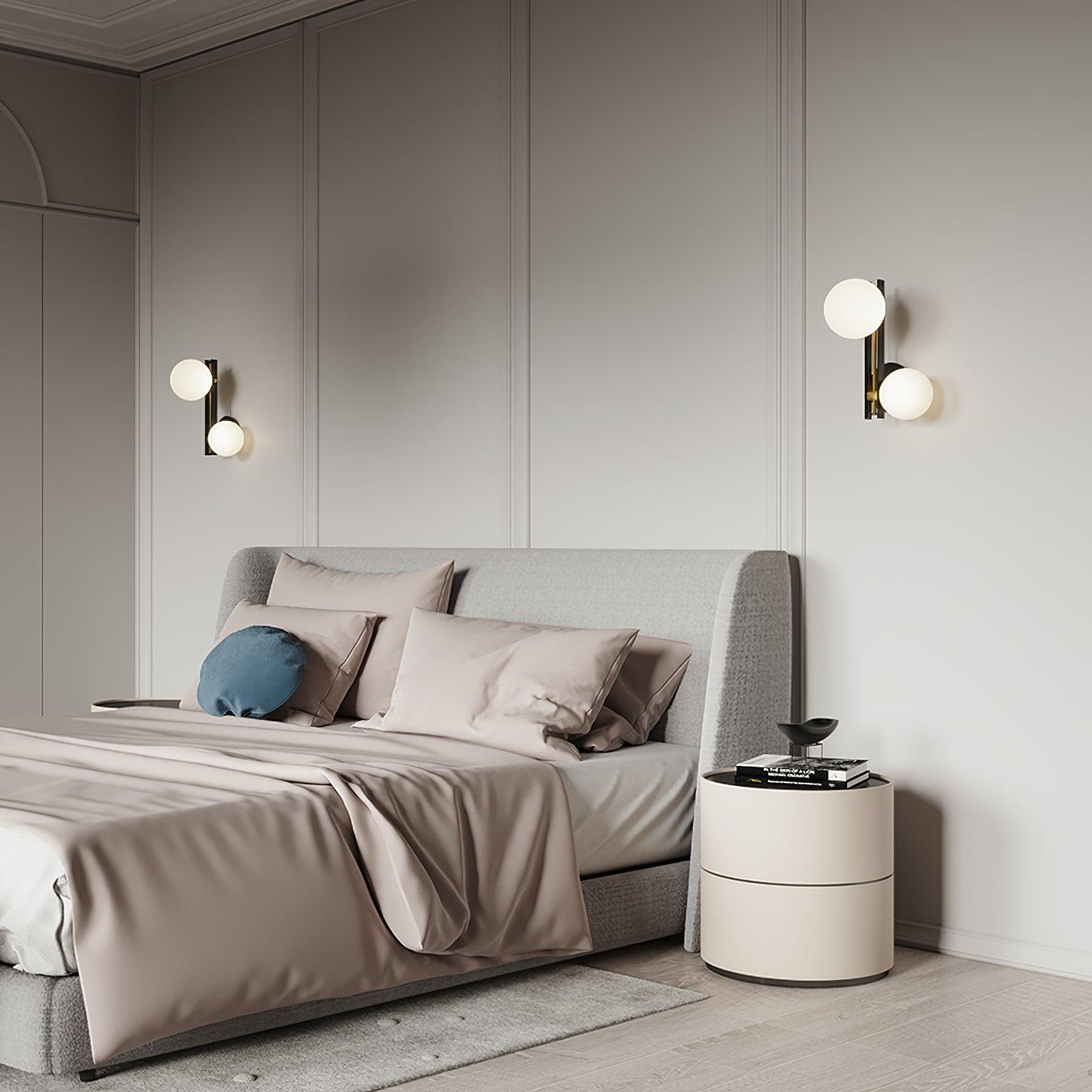 Lustra Wall Lamp Planetary Glass-Neutral Decor