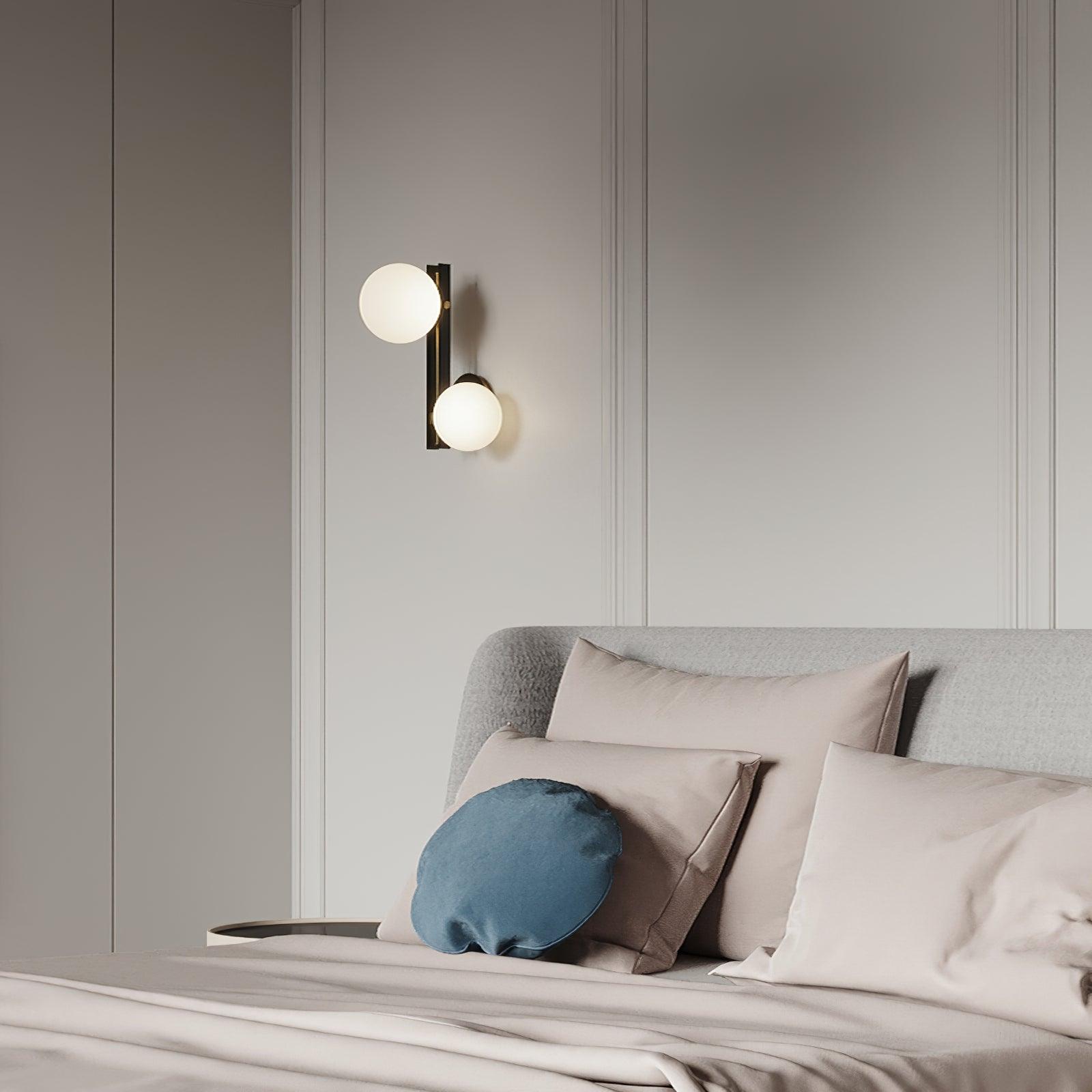Lustra Wall Lamp Planetary Glass-Neutral Decor