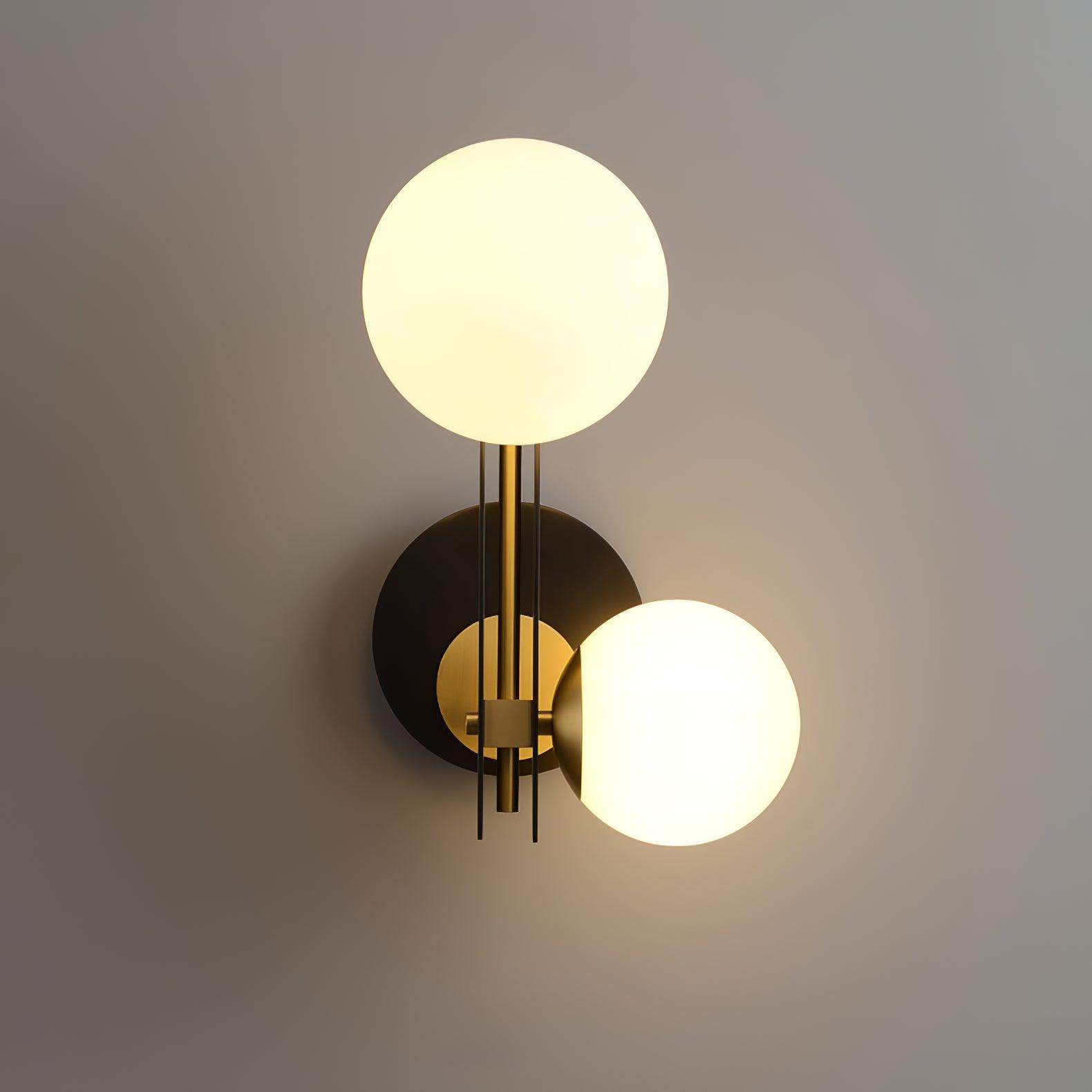Lustra Wall Lamp Planetary Glass-Neutral Decor