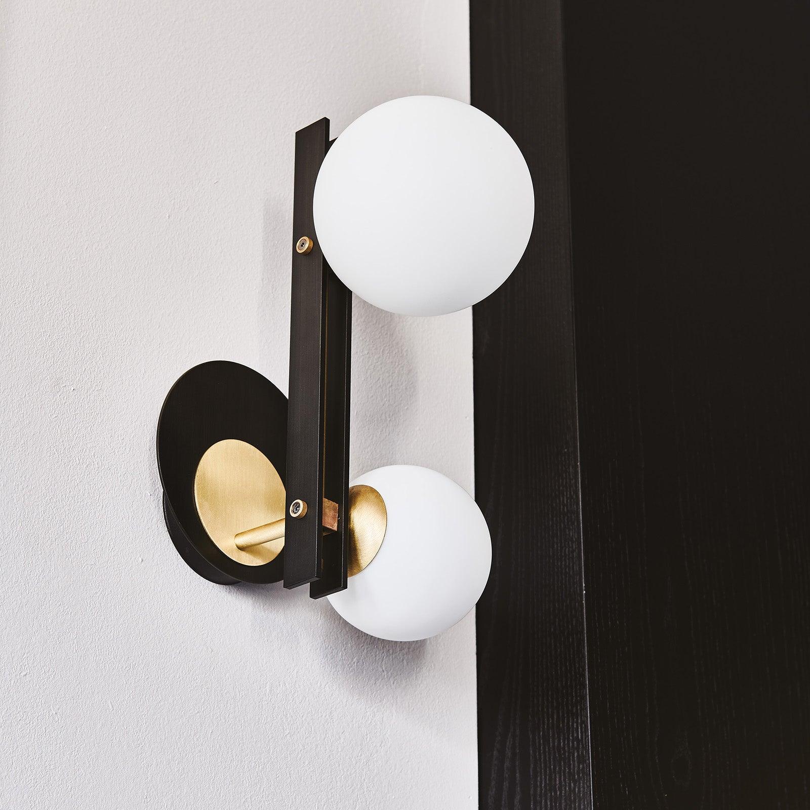 Lustra Wall Lamp Planetary Glass-Neutral Decor