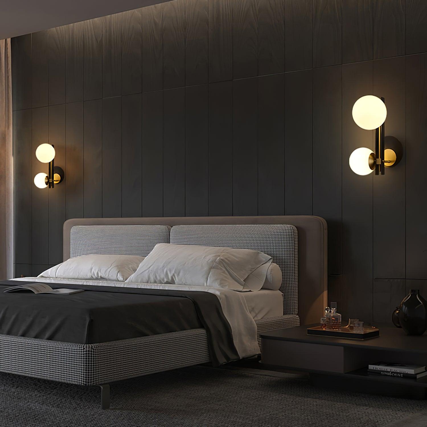 Lustra Wall Lamp Planetary Glass-Neutral Decor