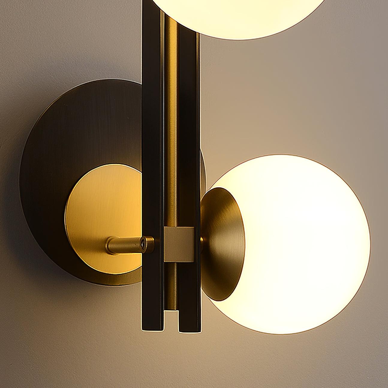 Lustra Wall Lamp Planetary Glass-Neutral Decor