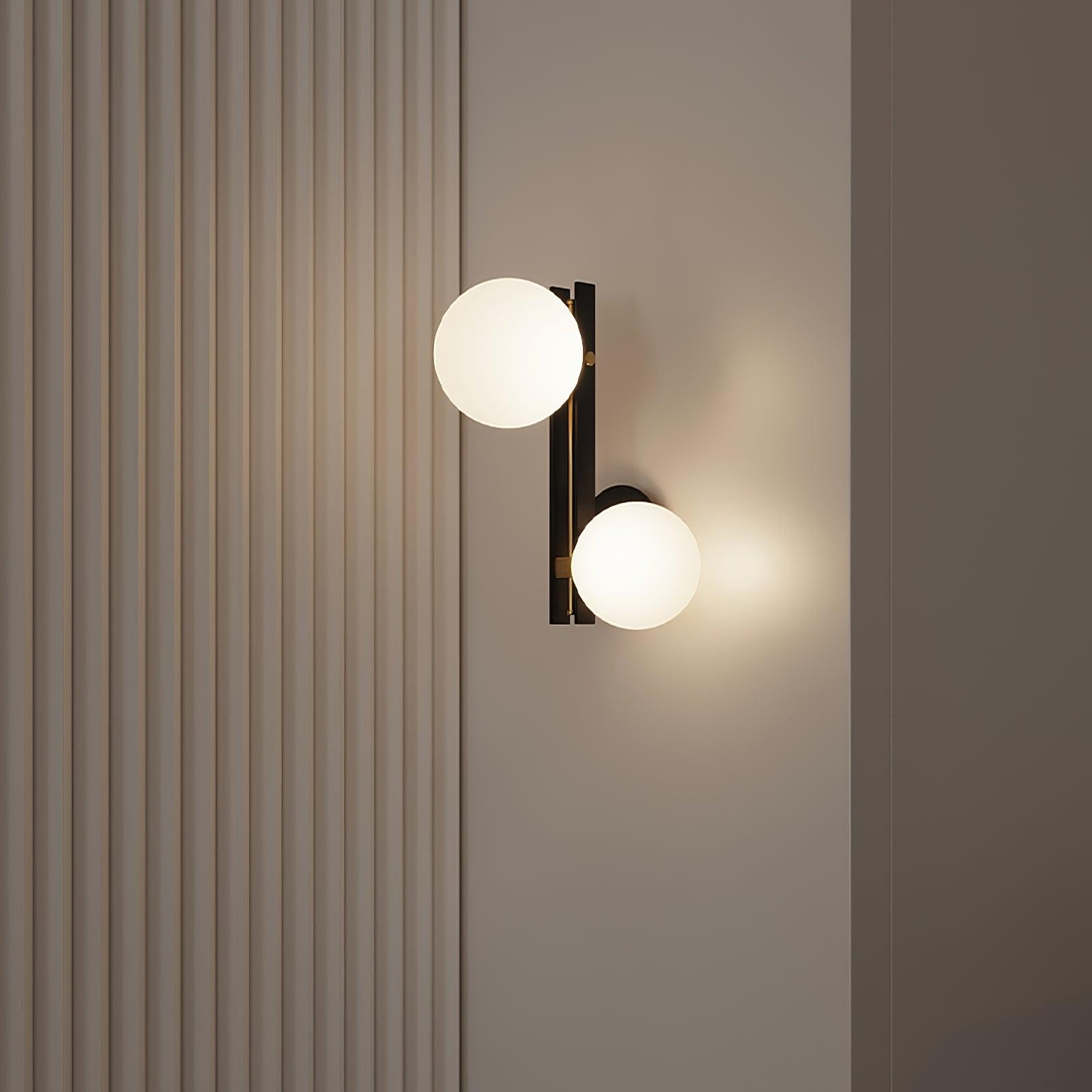 Lustra Wall Lamp Planetary Glass-Neutral Decor