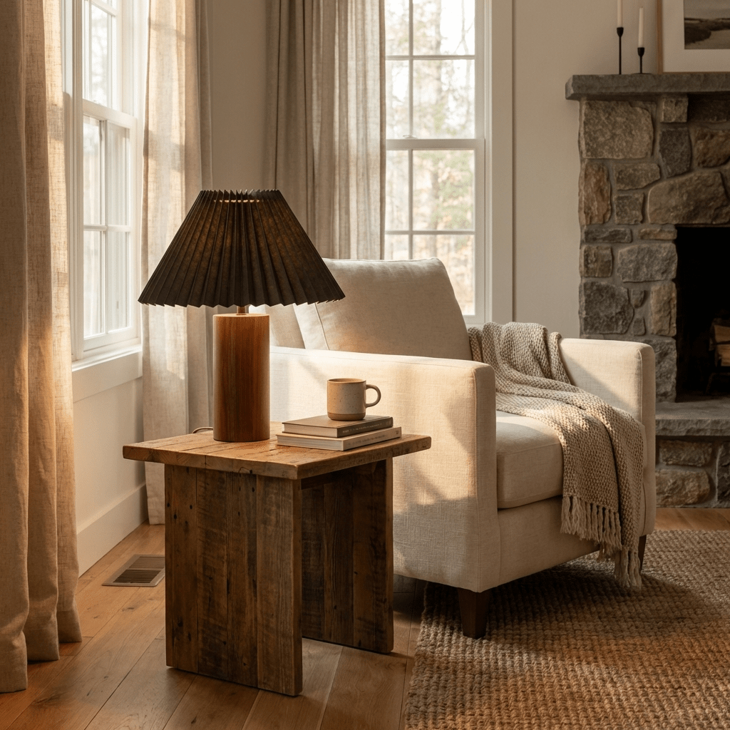 Pleara Table Lamp-Neutral Decor