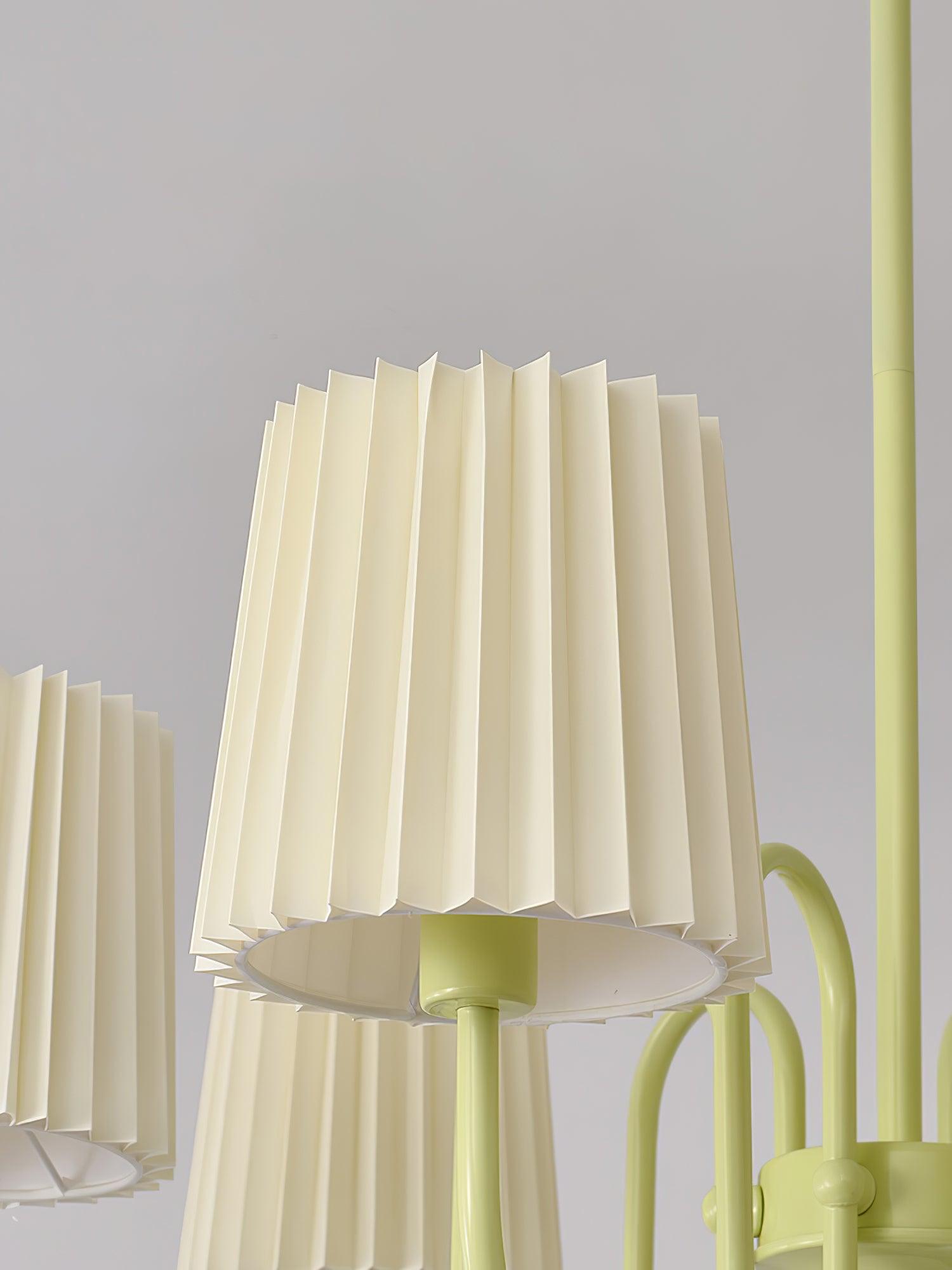 Isolora Fabric Chandelier-Neutral Decor