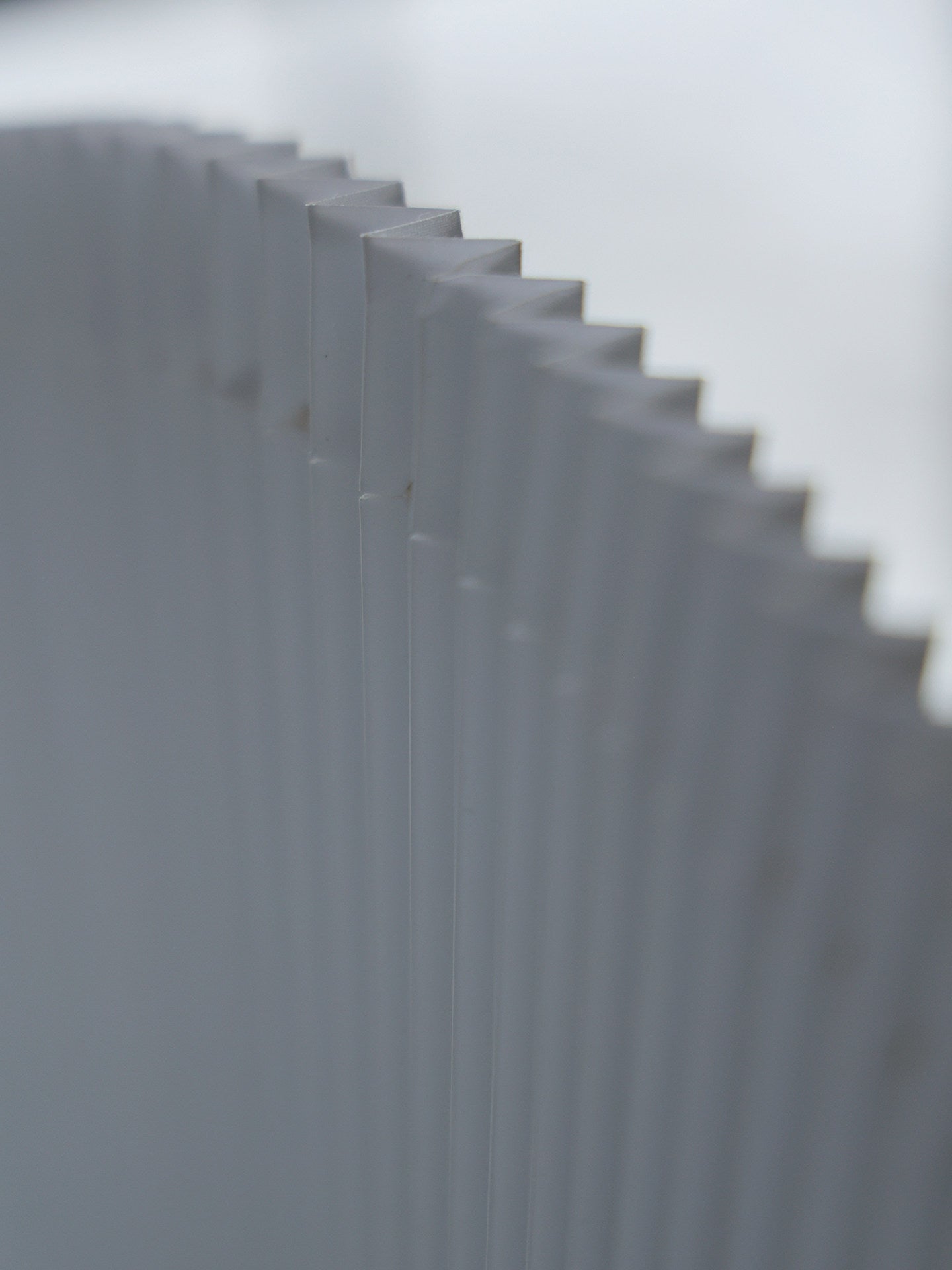 Pleated Fan Floor Lamp-Neutral Decor