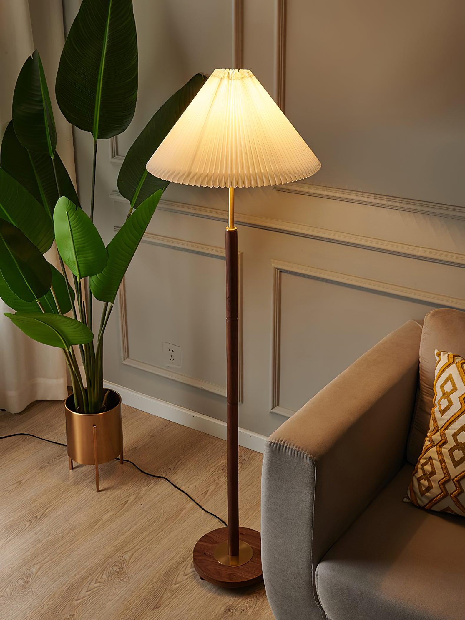 Nomino Minimalist Wood Floor Lamp-Neutral Decor