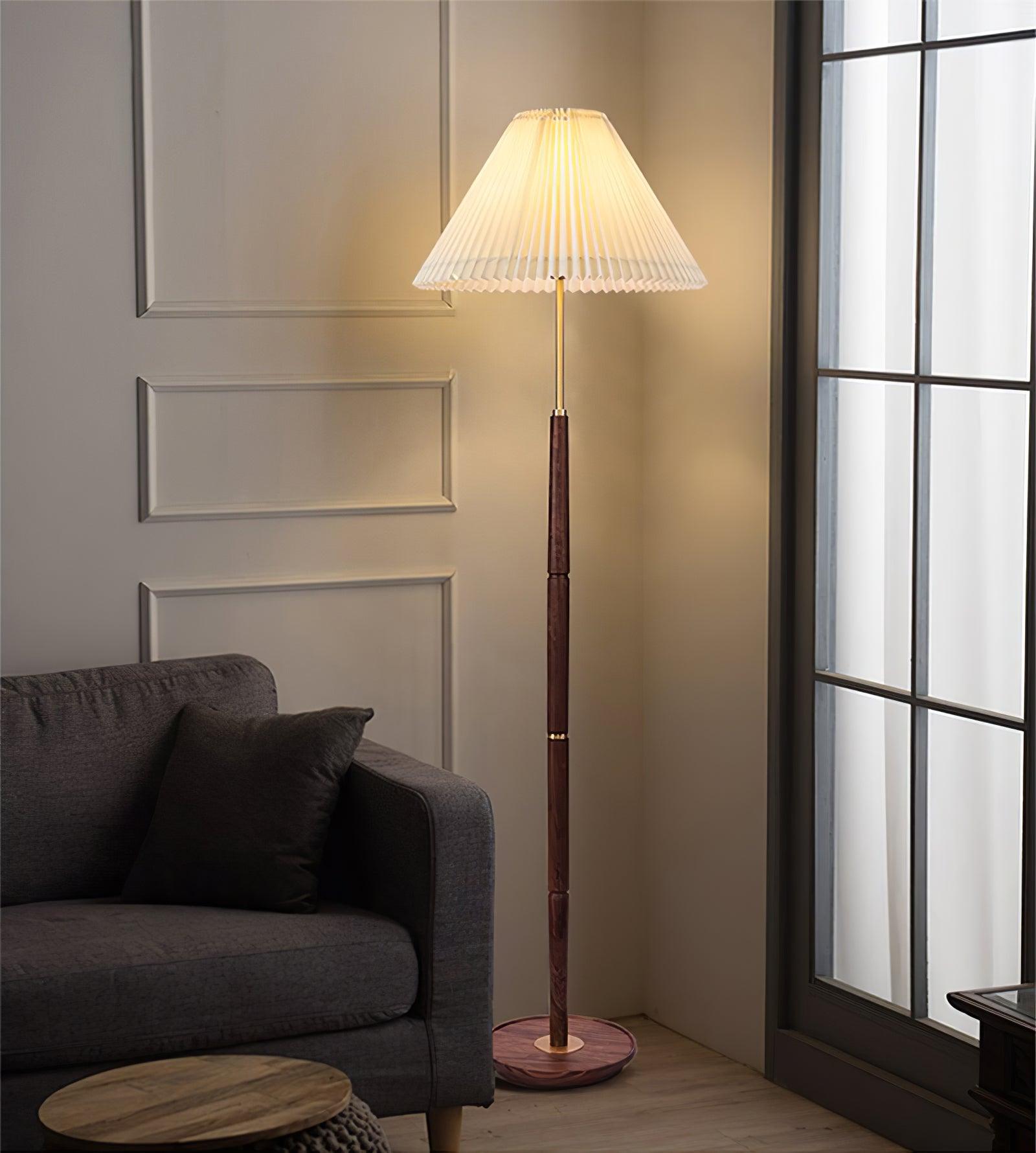 Nomino Minimalist Wood Floor Lamp-Neutral Decor