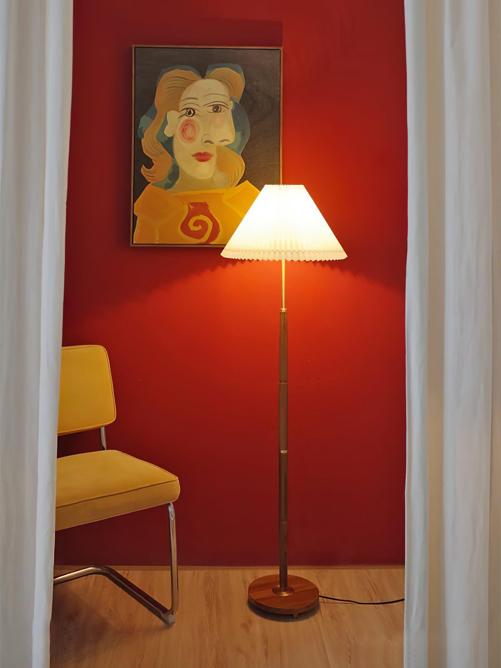 Nomino Minimalist Wood Floor Lamp-Neutral Decor
