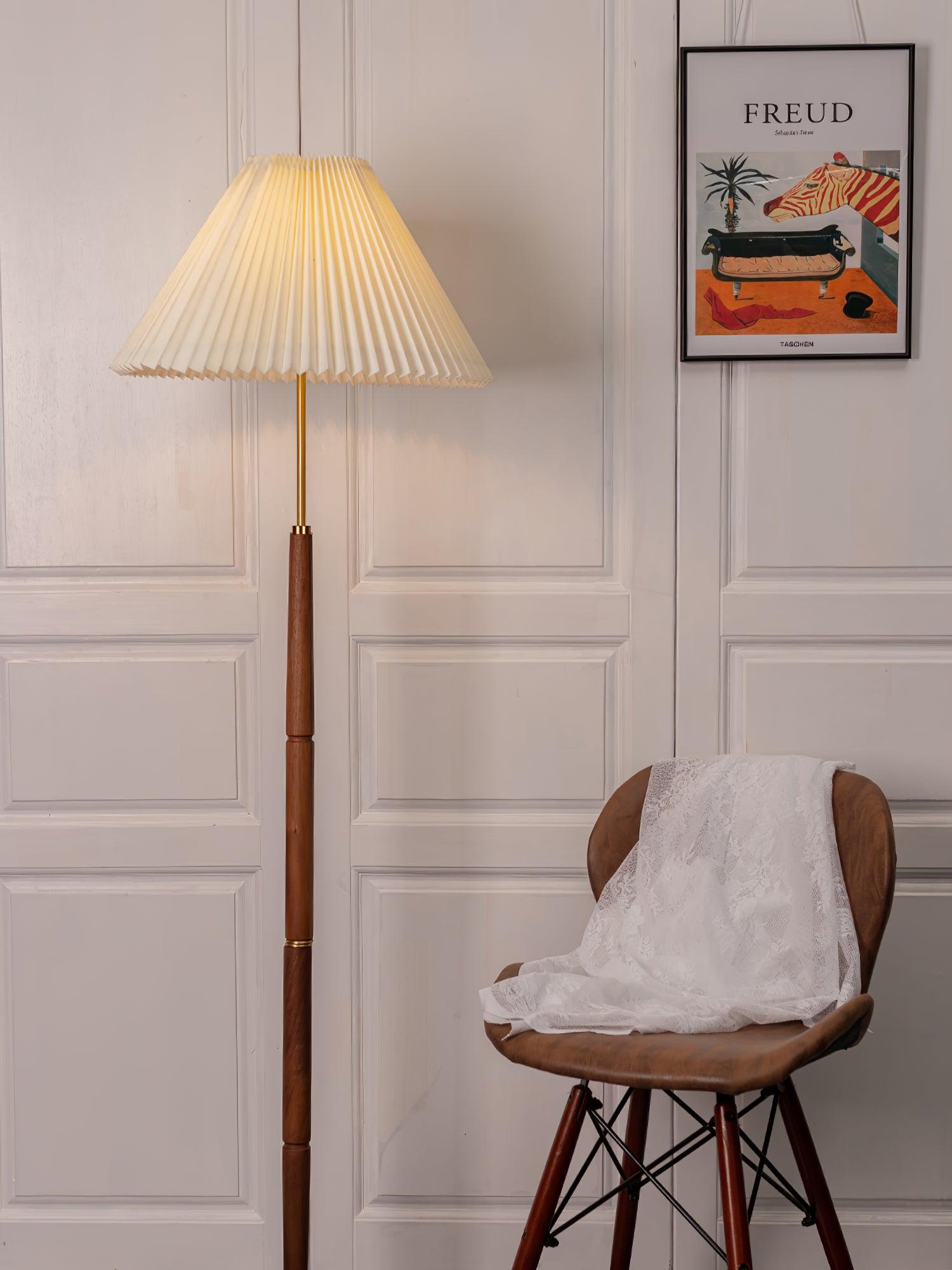 Nomino Minimalist Wood Floor Lamp-Neutral Decor