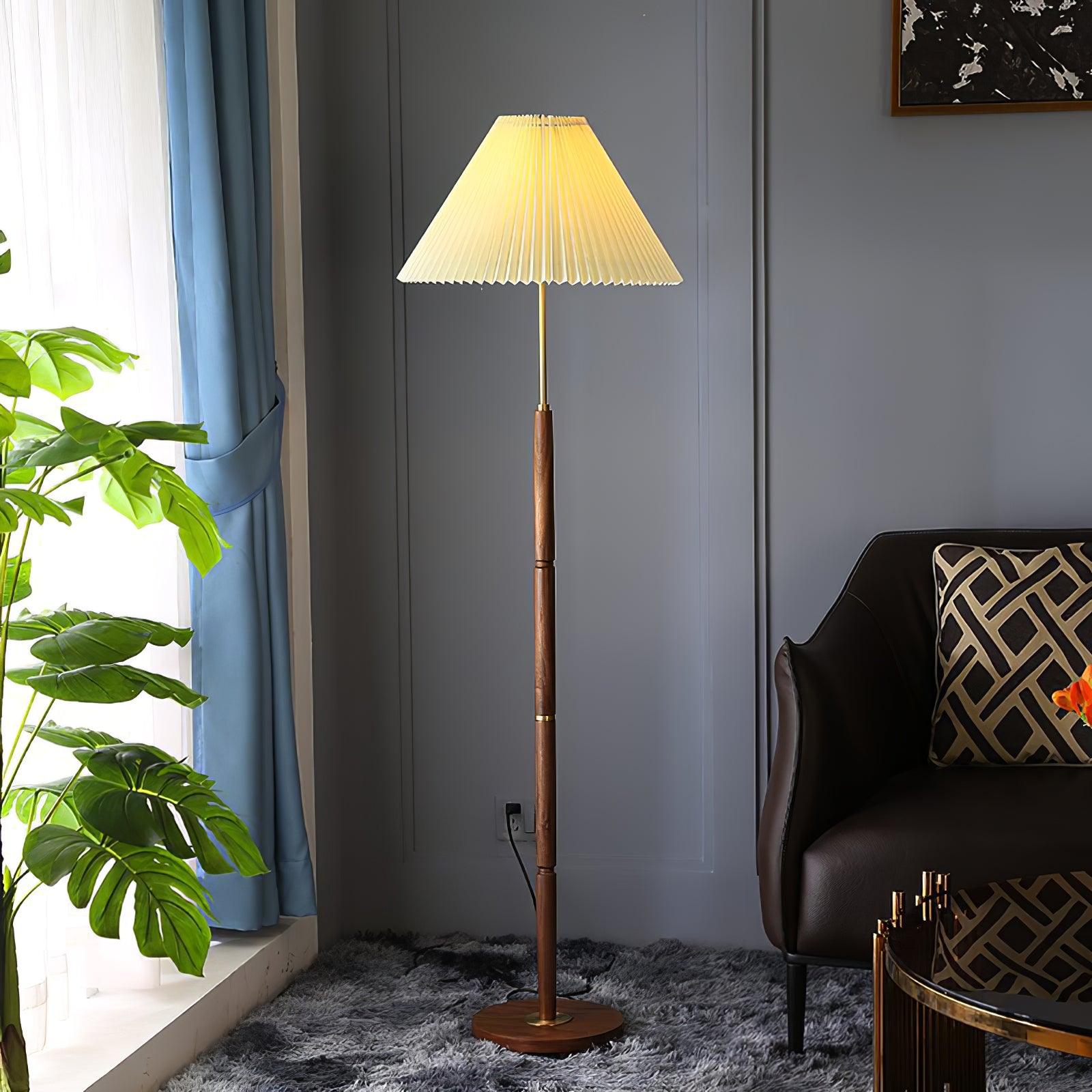 Nomino Minimalist Wood Floor Lamp-Neutral Decor