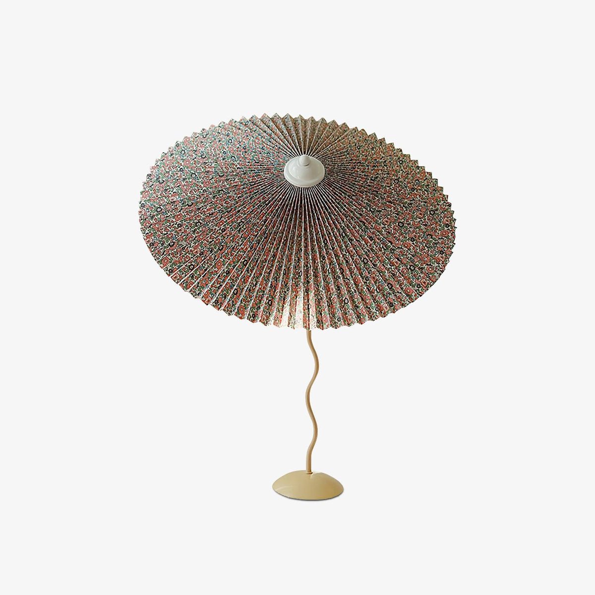 Krenis Fabric Artistic Table Lamp-Neutral Decor