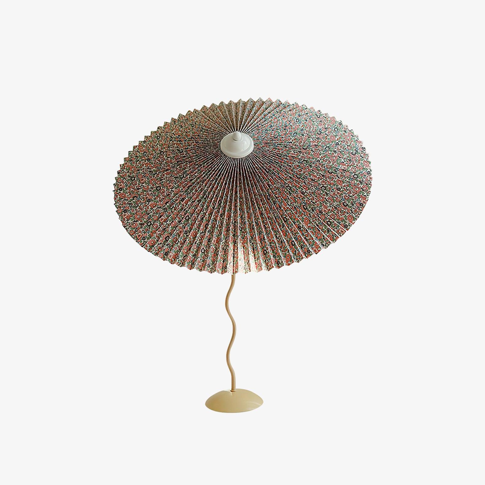 Krenis Fabric Artistic Table Lamp-Neutral Decor